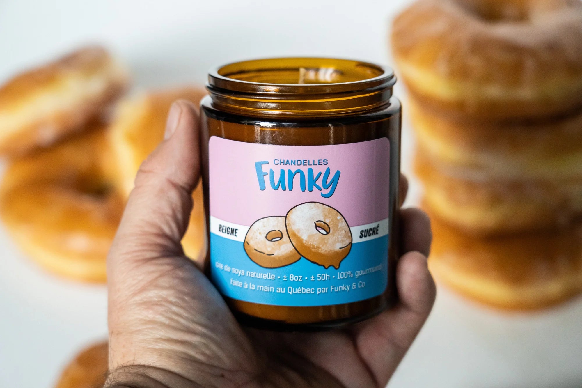 SWEET DONUT CANDLE - FUNKY