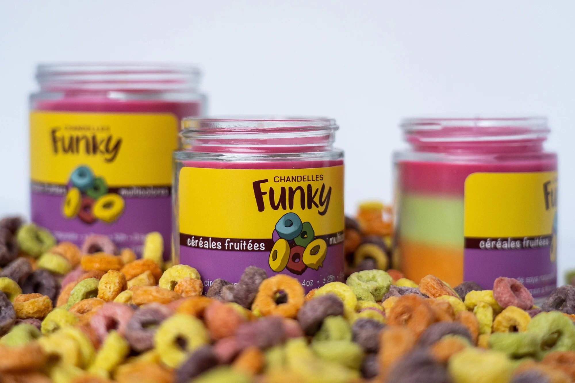 CANDLE FRUITY CEREALS - FUNKY