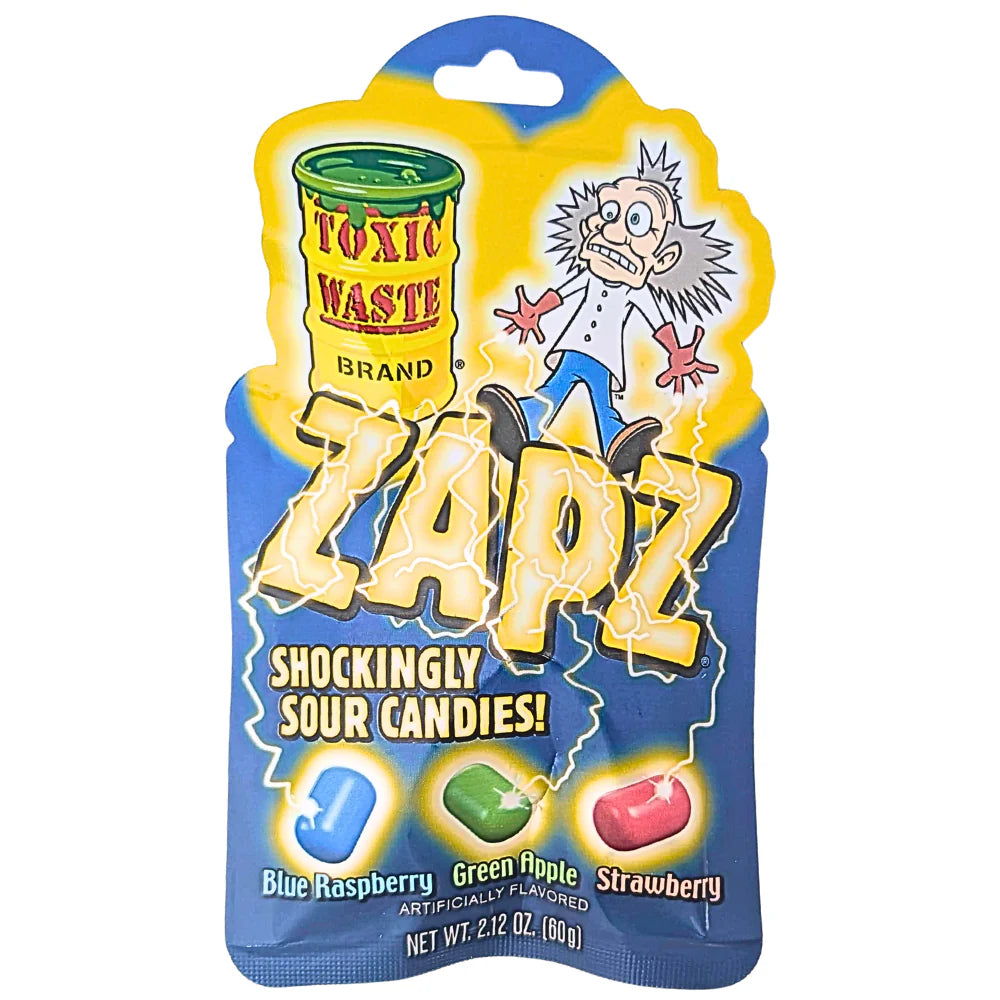 Bonbons zapz toxic waste