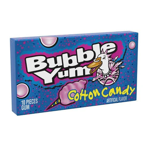 Bubble yum barbe à papa