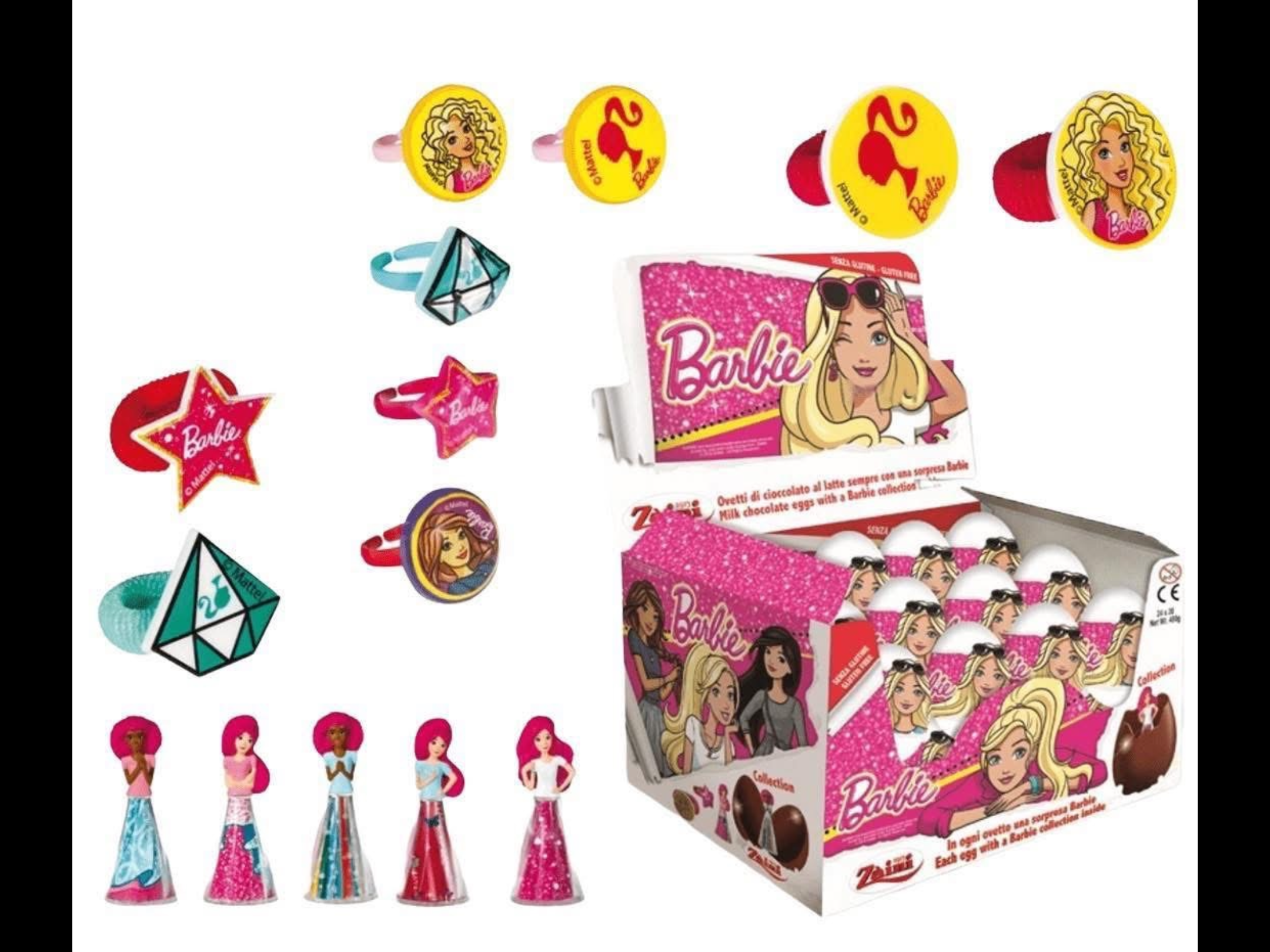 Oeuf barbie avec surprise