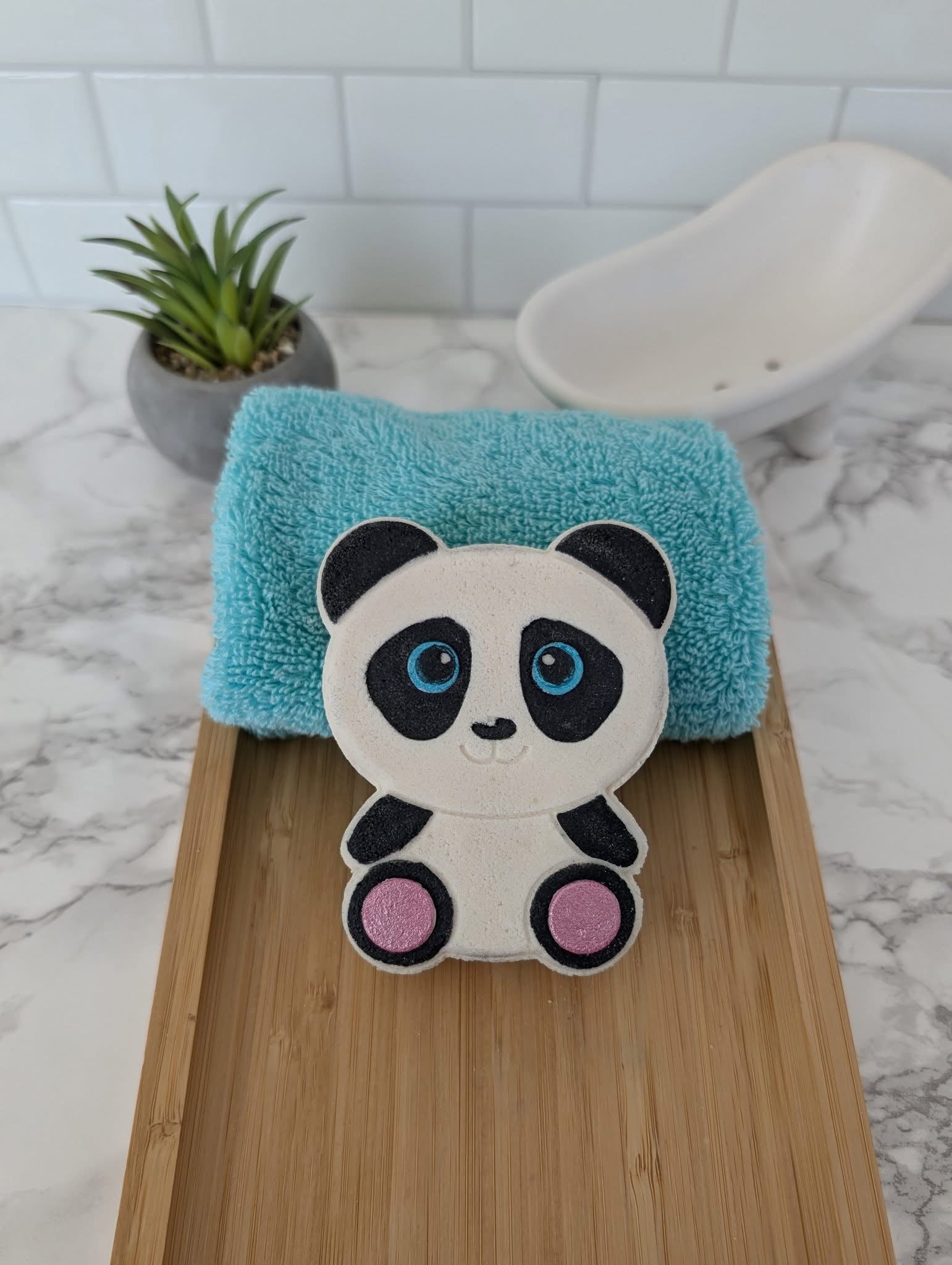 Bombe de bain panda