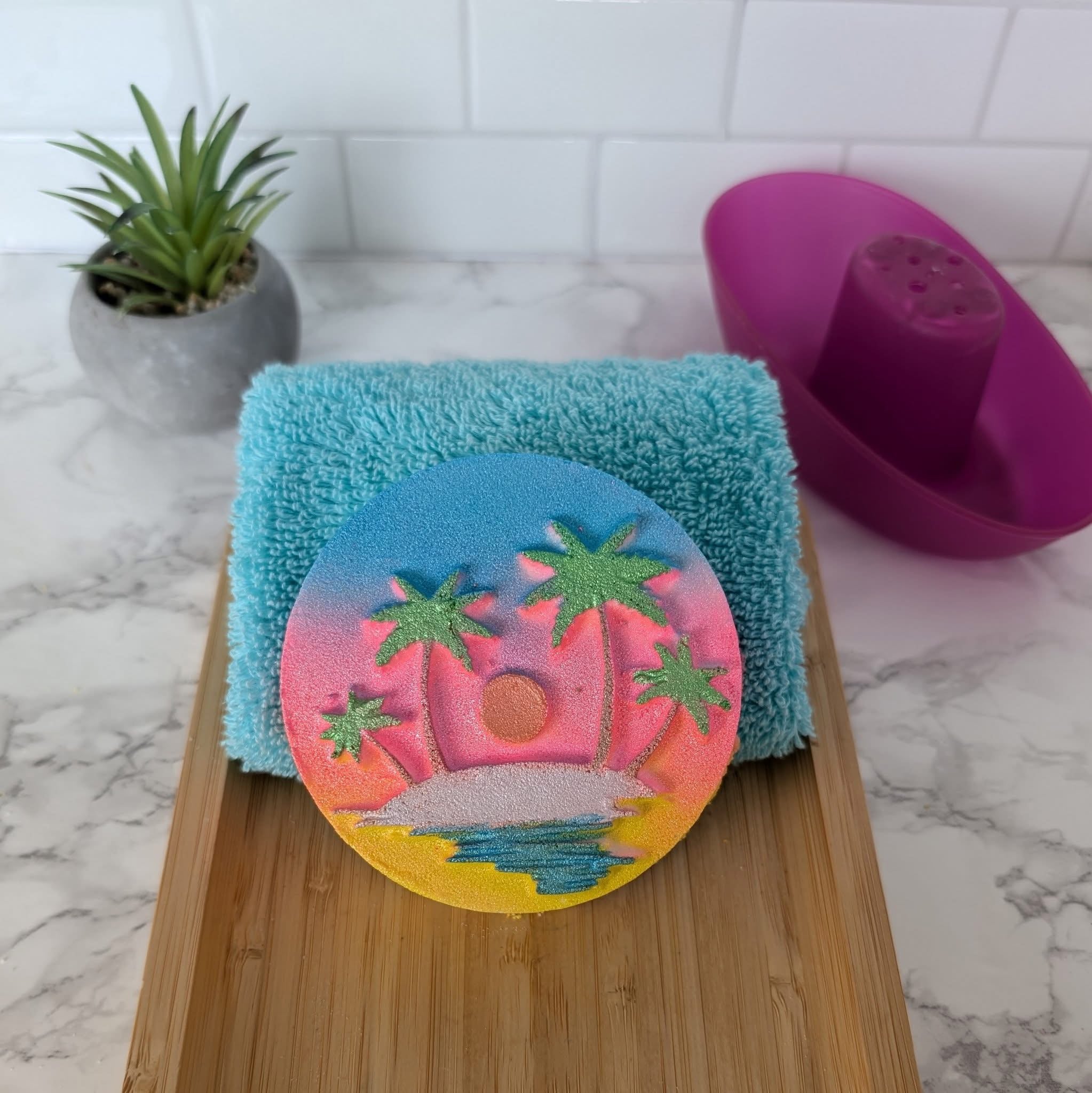 Bombe de bain tropicale