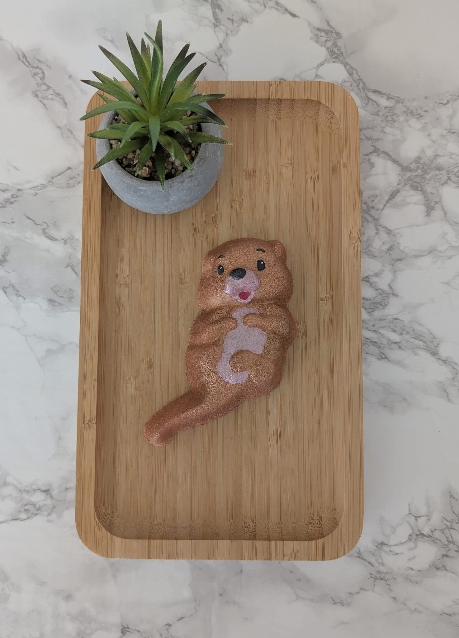 Bombe de bain loutre