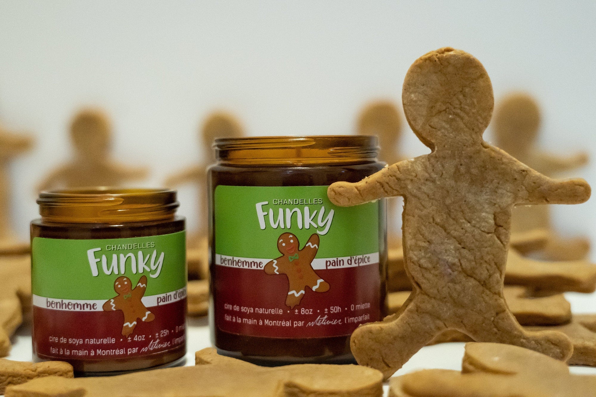 GINGERBREAD CANDLE - FUNKY