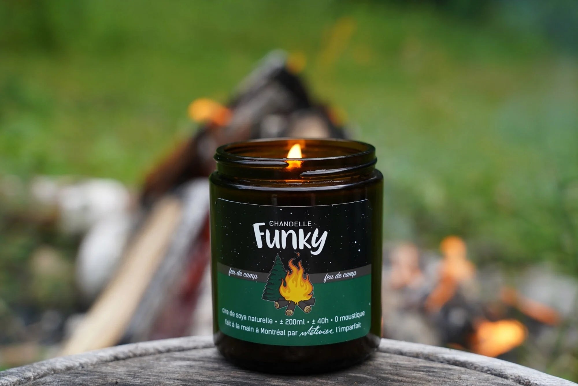 CAMPFIRE CANDLE - FUNKY