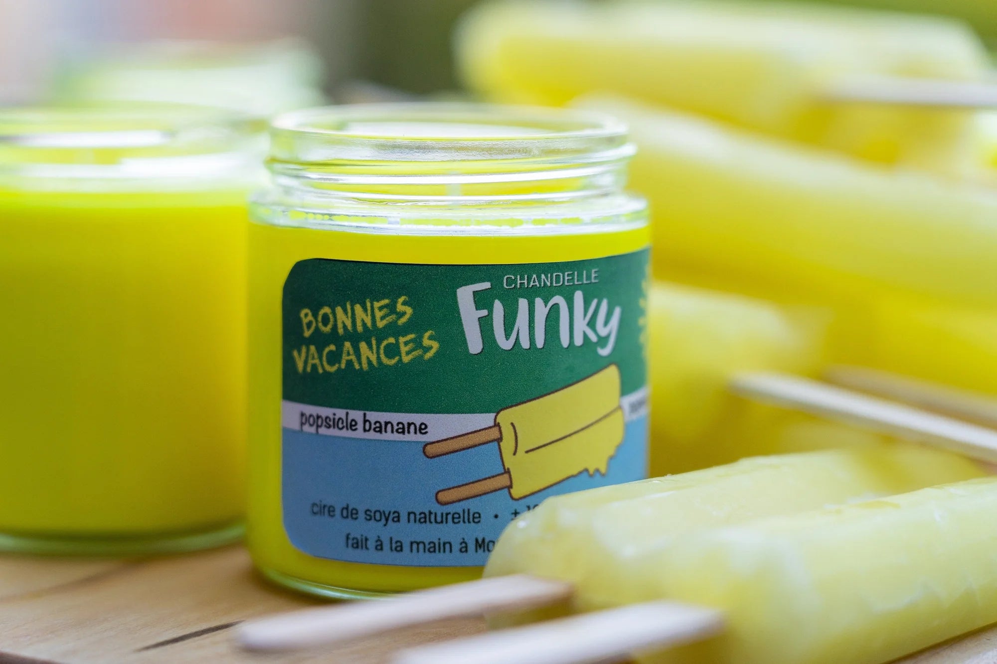 CHANDELLE POPSICLE BANANE - FUNKY