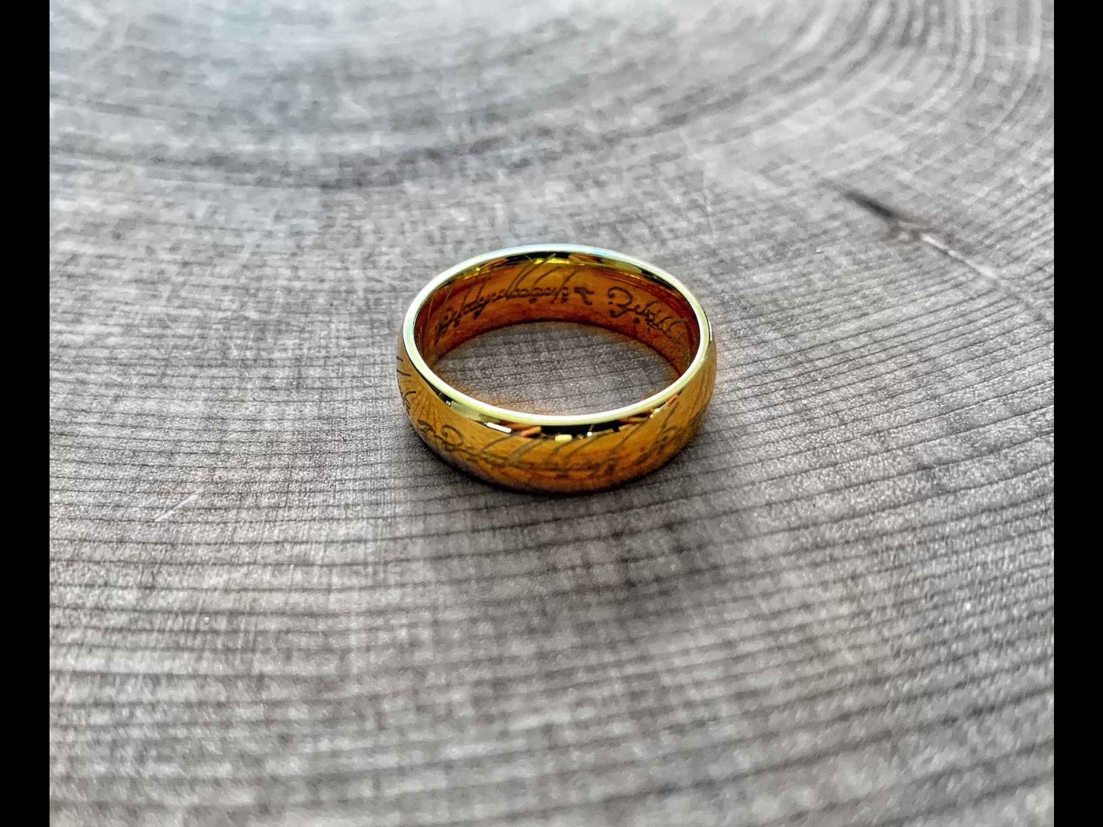 Stainless steel lord ring