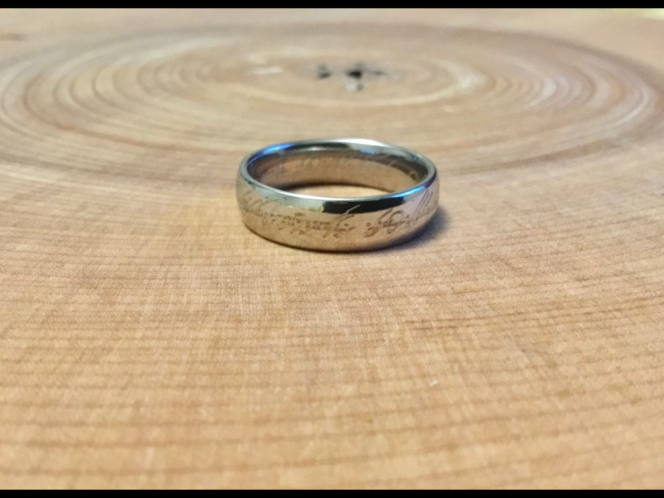 Stainless steel lord ring