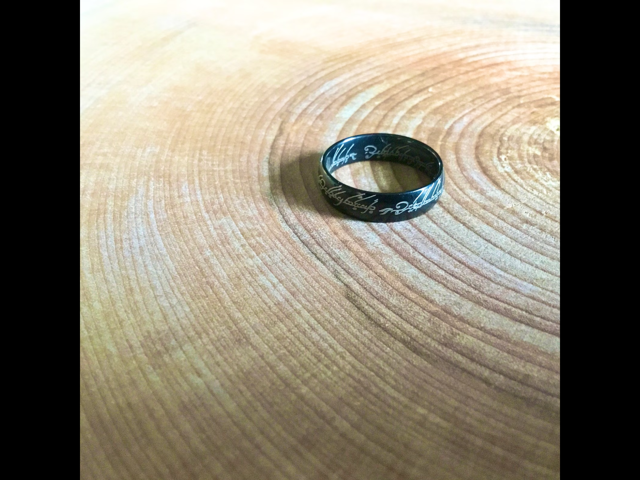 Stainless steel lord ring