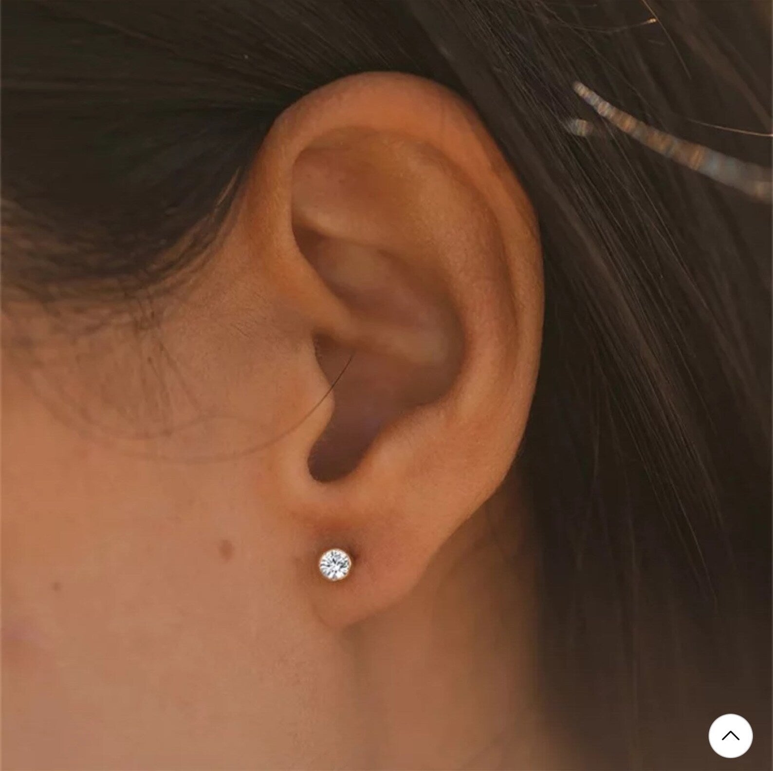 Stainless Steel Birthstone Earrings