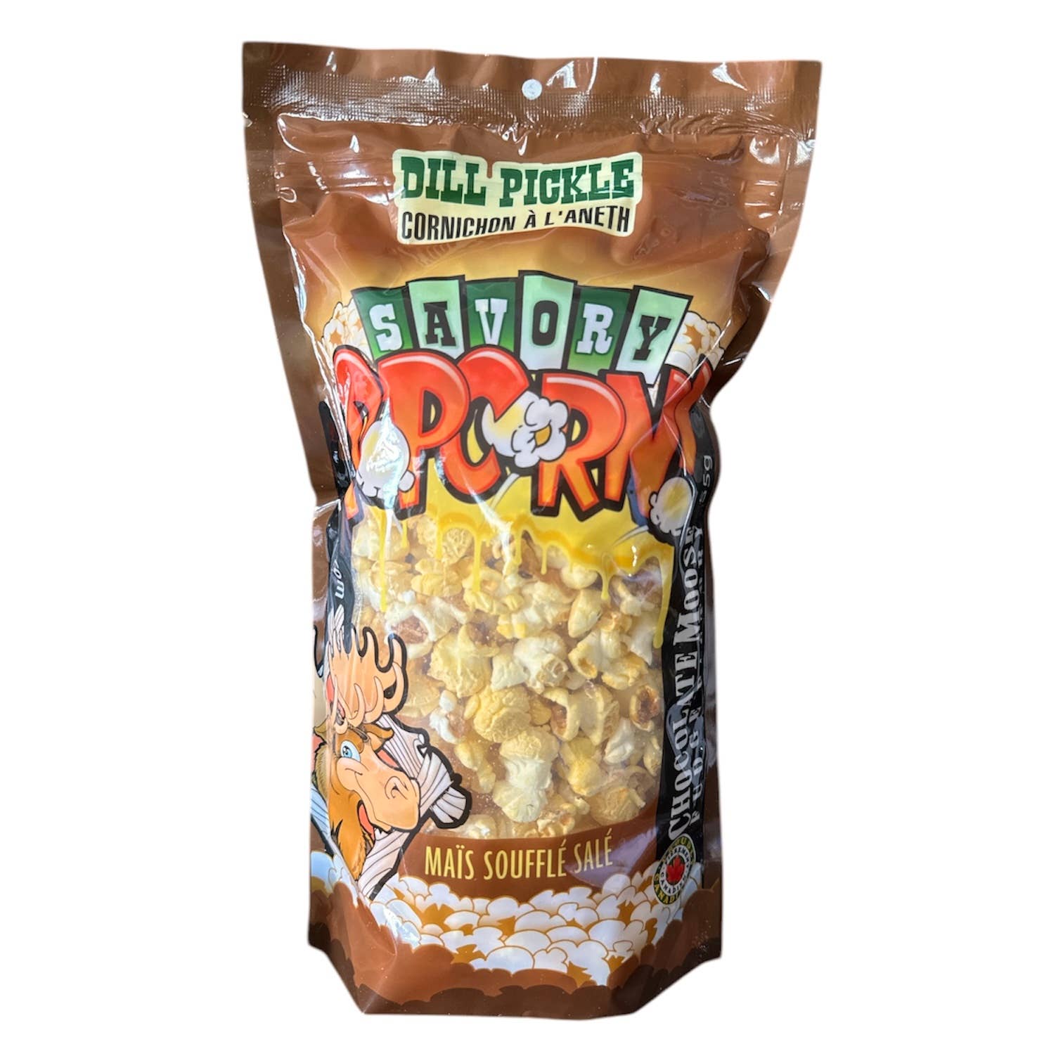 NOUVEAU Popcorn Savoureux - CORNICHON À L'ANETH MORTEL: 55g
