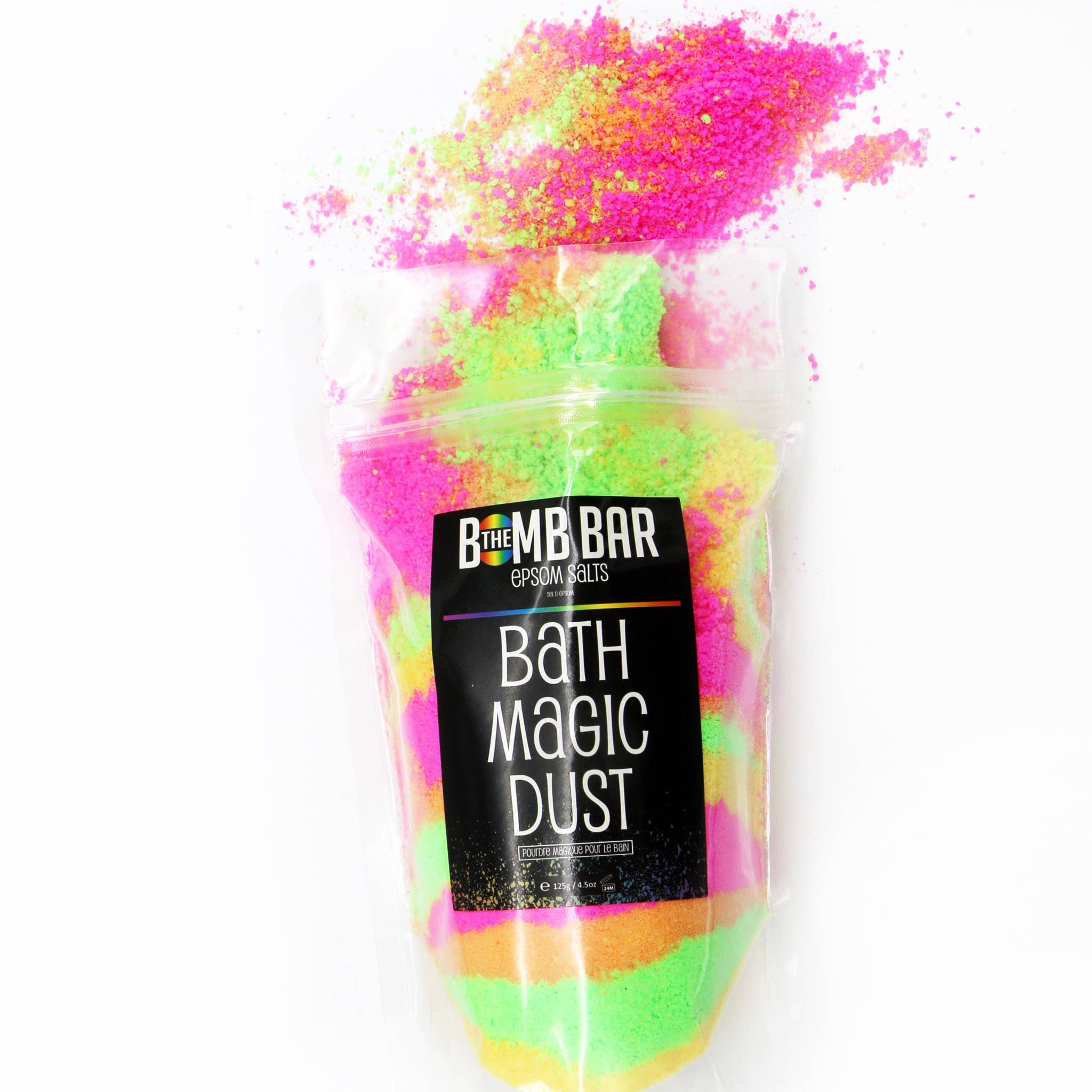 Poussière magique de bain: 125g ( couleur aléatoire)
