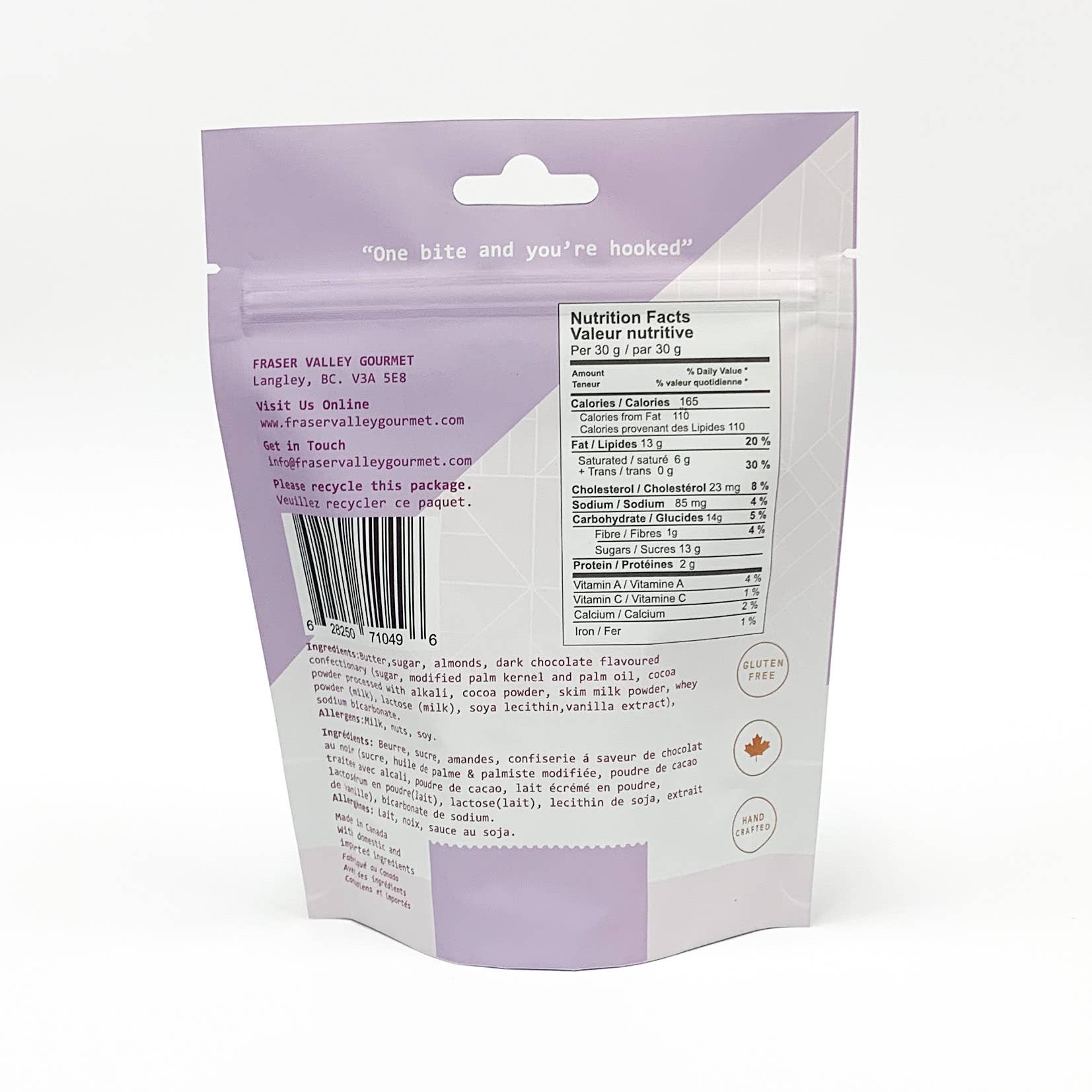 Crunch au caramel - Chocolat noir