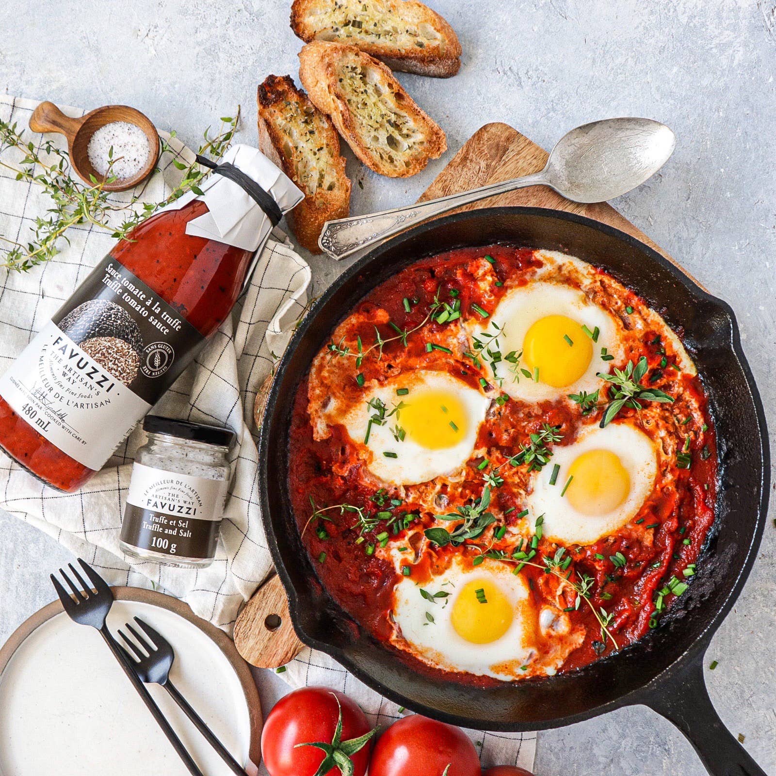 Sauce tomate à la truffe