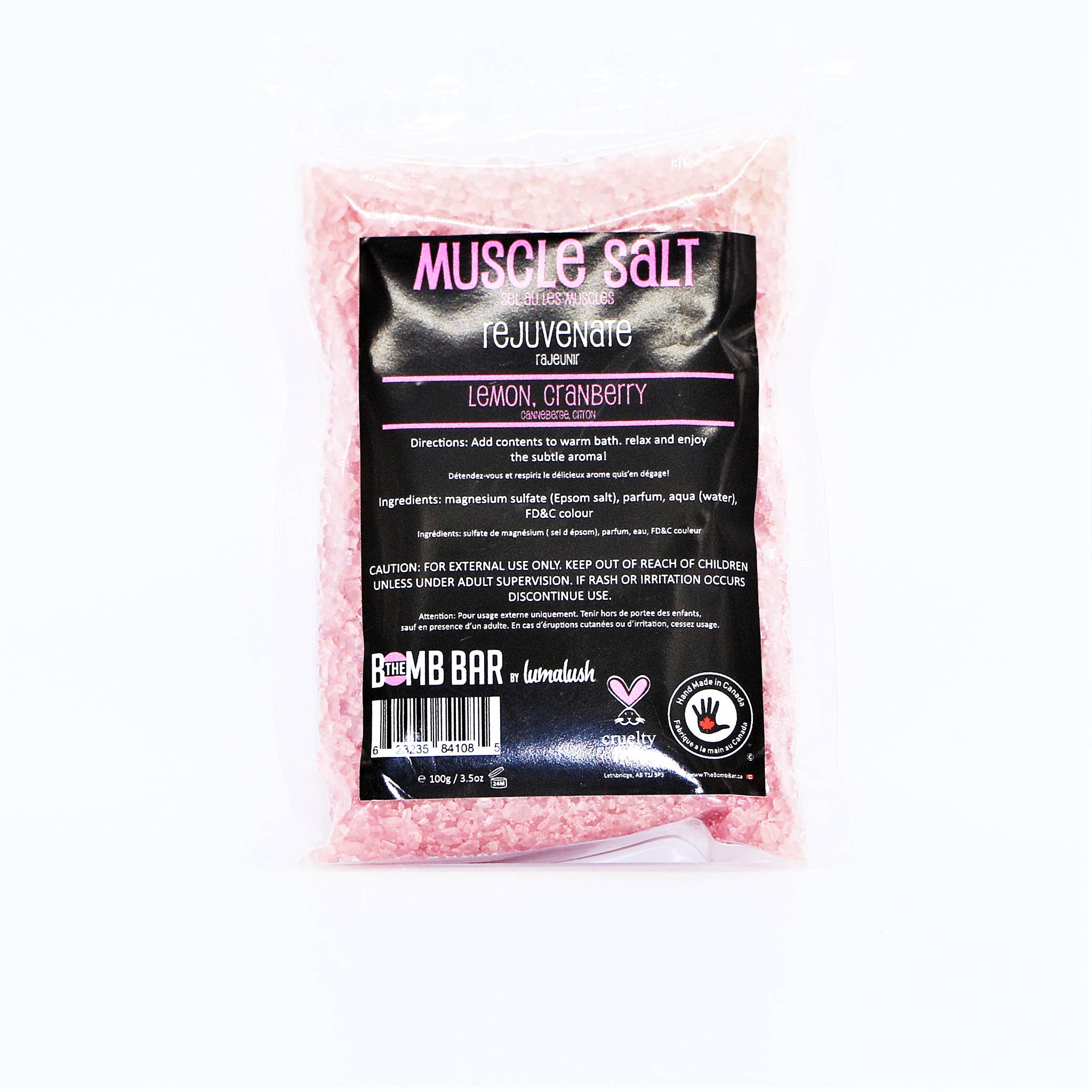 Bain - Muscle Salt: Moins de stress / 100g