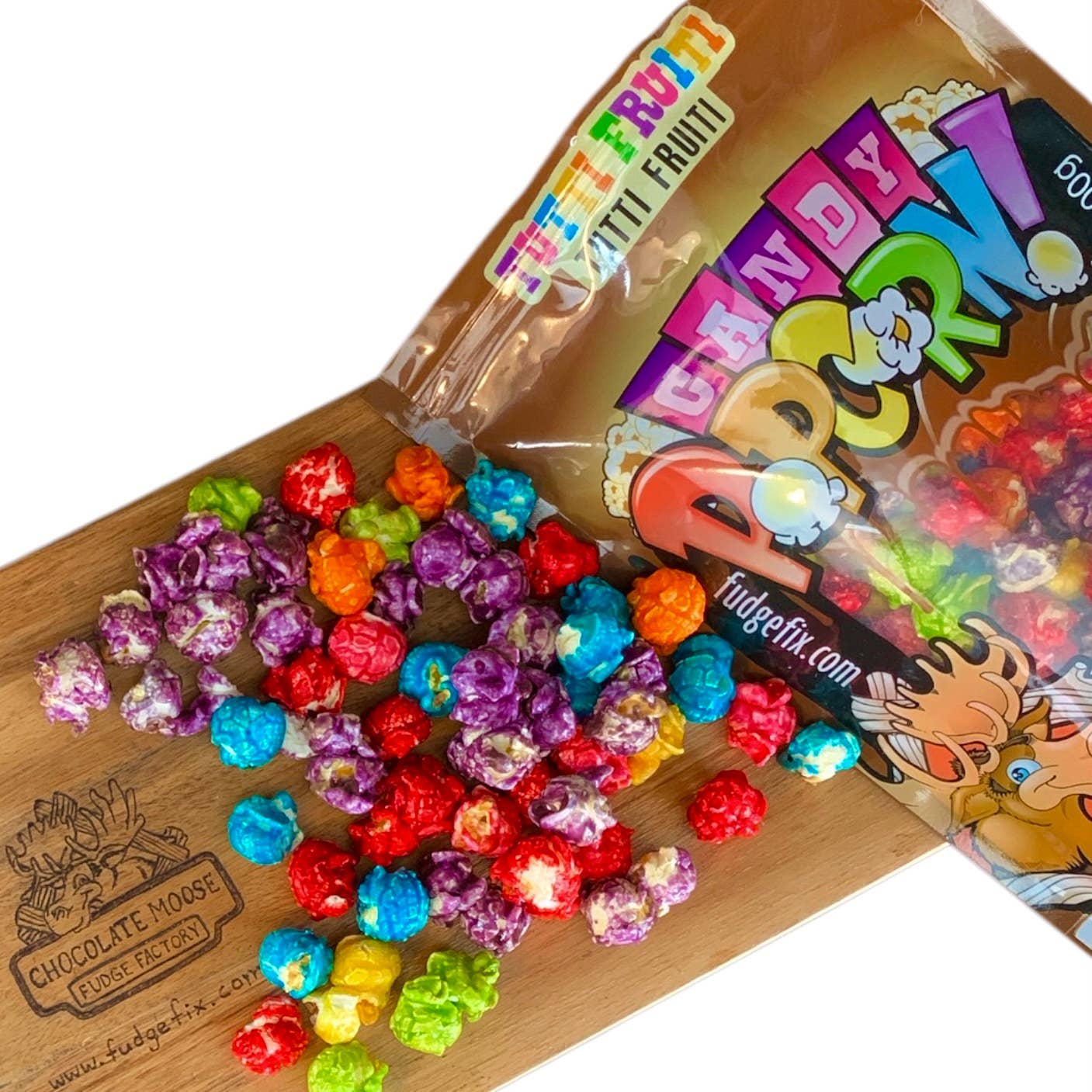 NOUVEAU Pop-corn sucré - TUTTI FRUTTI Nouvel emballage: 200g