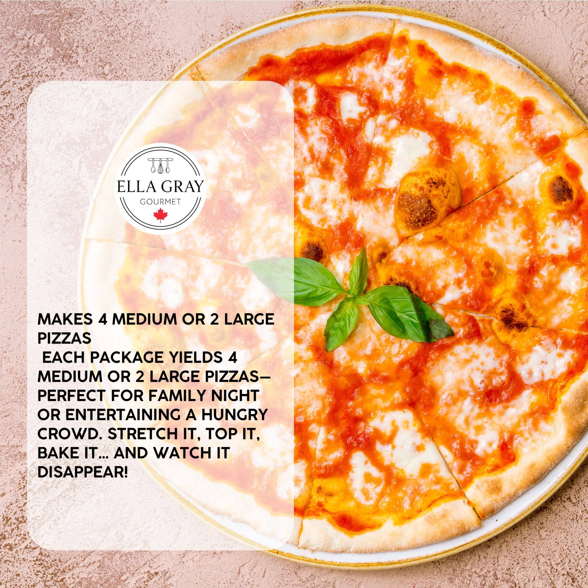 Mélange de pâte à pizza