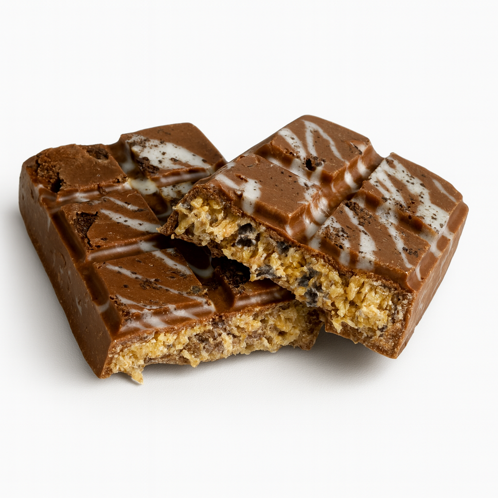 Tablette de chocolat Cookies & Cream par Dubai Chocolate Bar