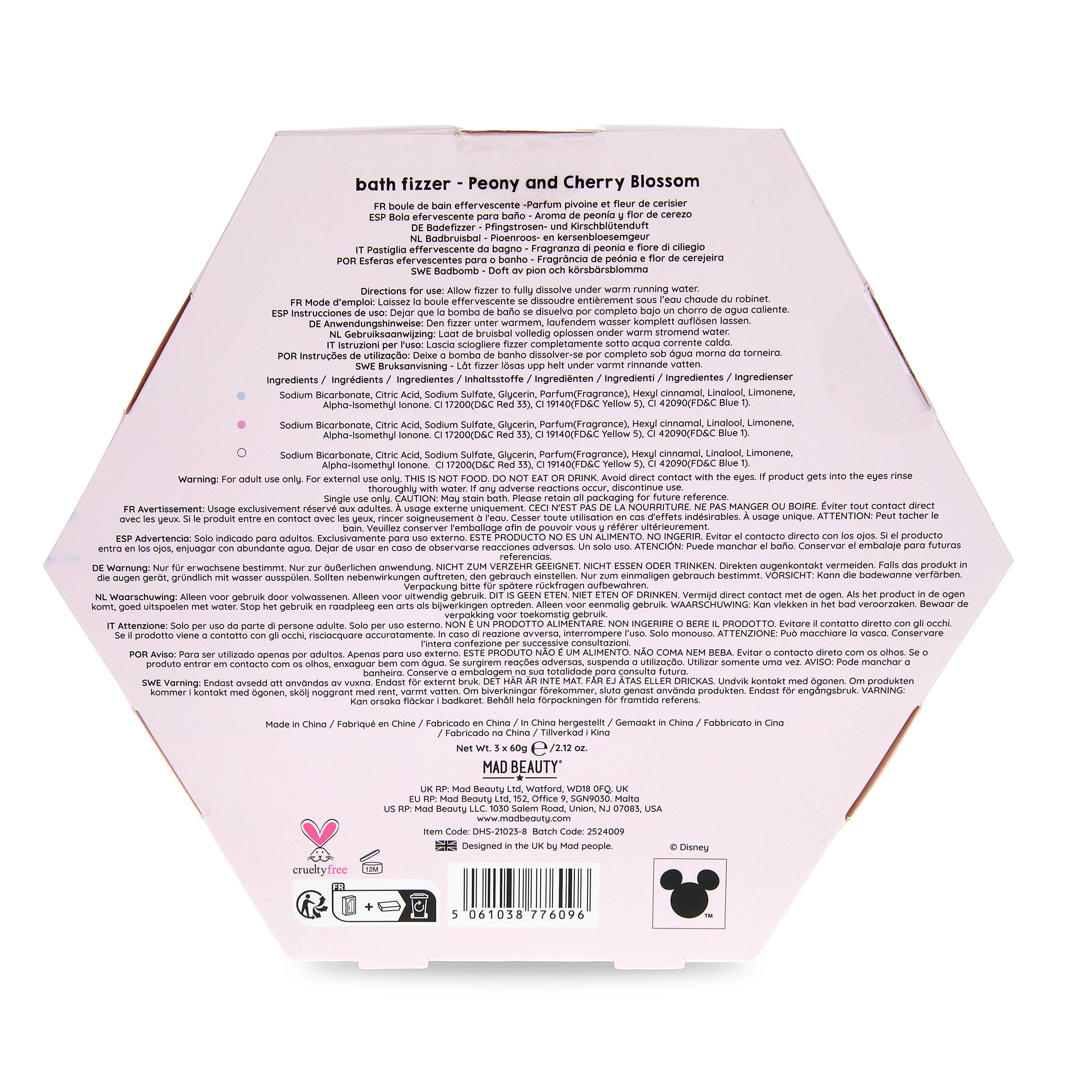 Trio de Bombes de Bain I Heart Stitch