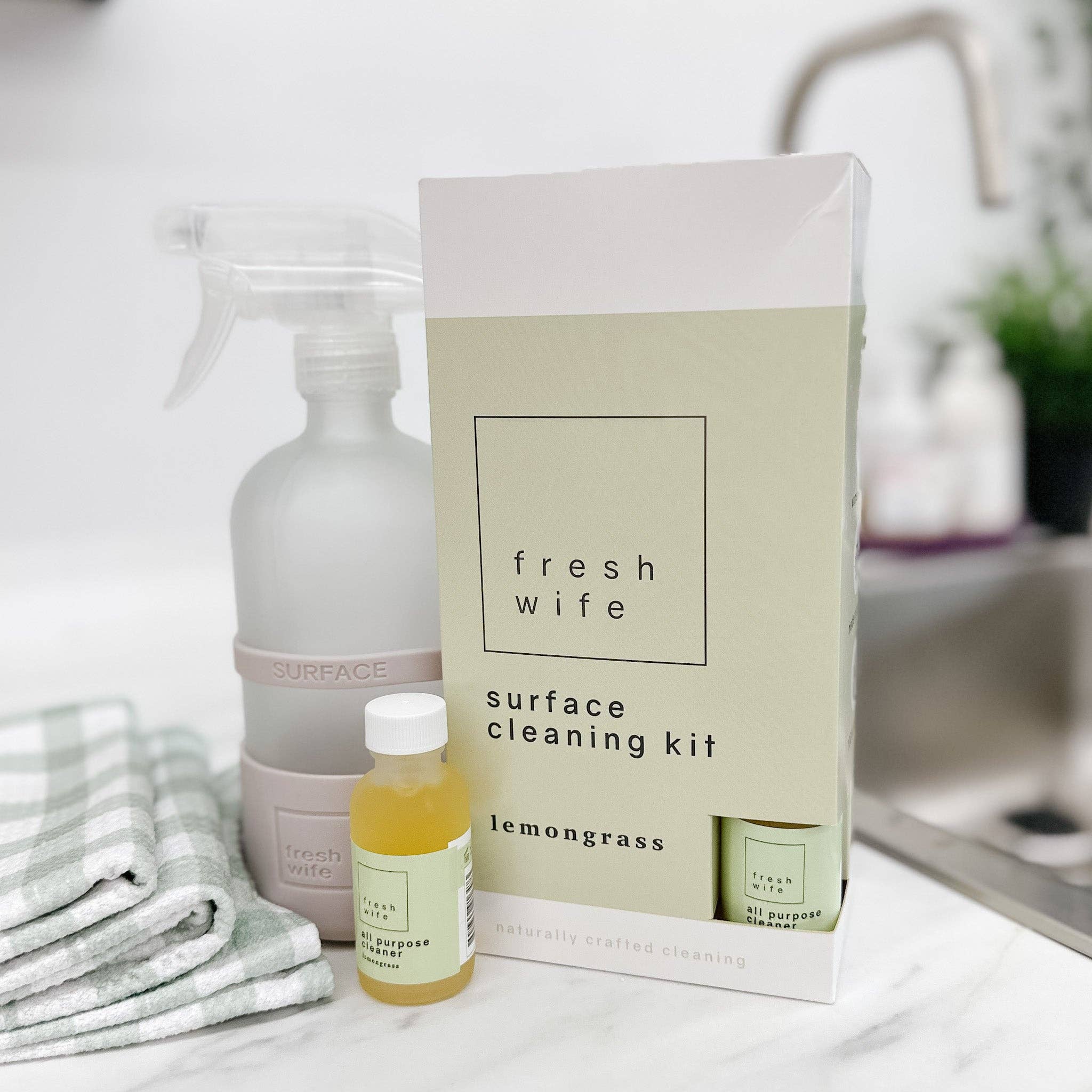 Kit nettoyant tout usage à la citronnelle
