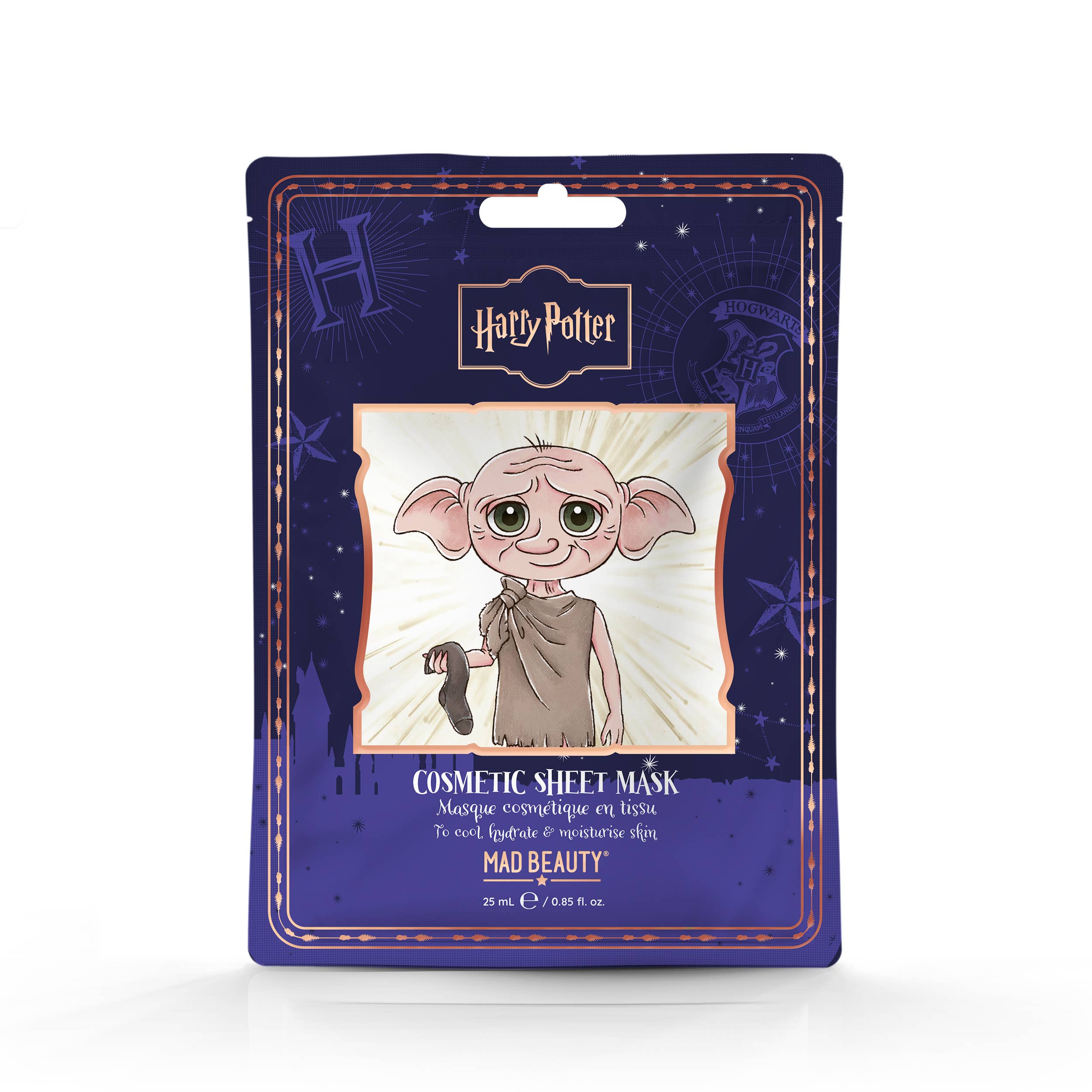 Masque en feuille cosmétique Harry Potter - Dobby l'elfe