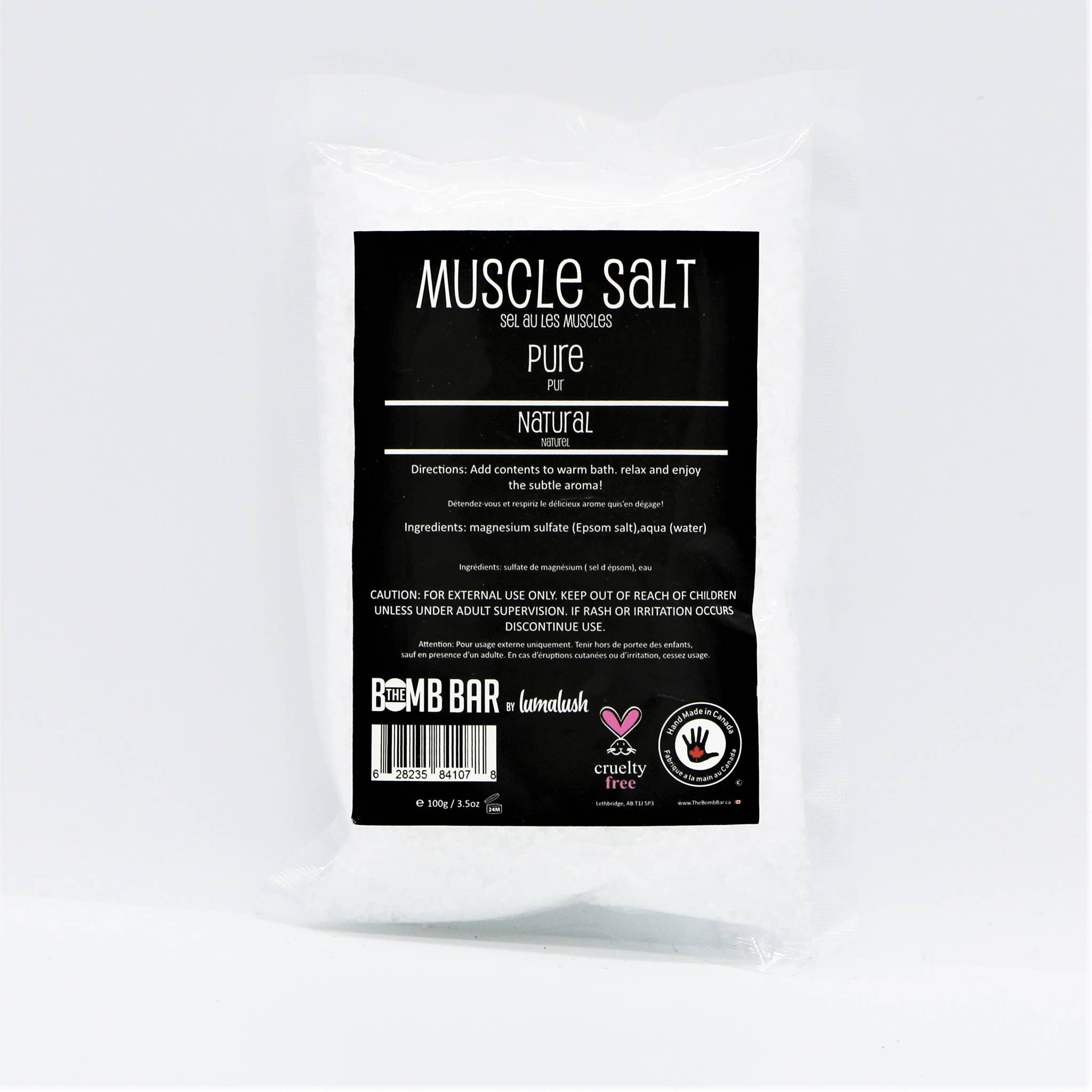 Bain - Muscle Salt: Moins de stress / 100g