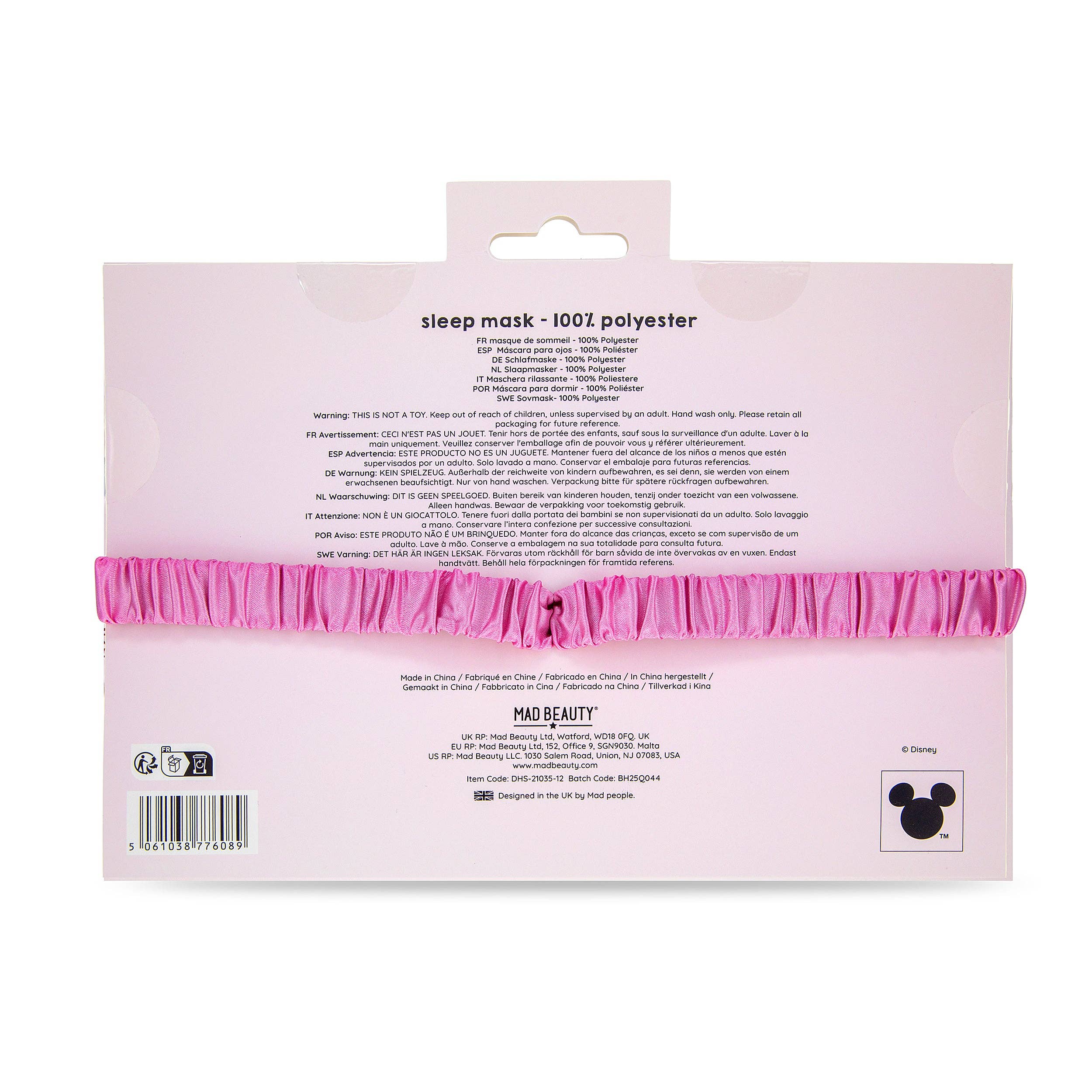 Masque de sommeil I Heart Stitch