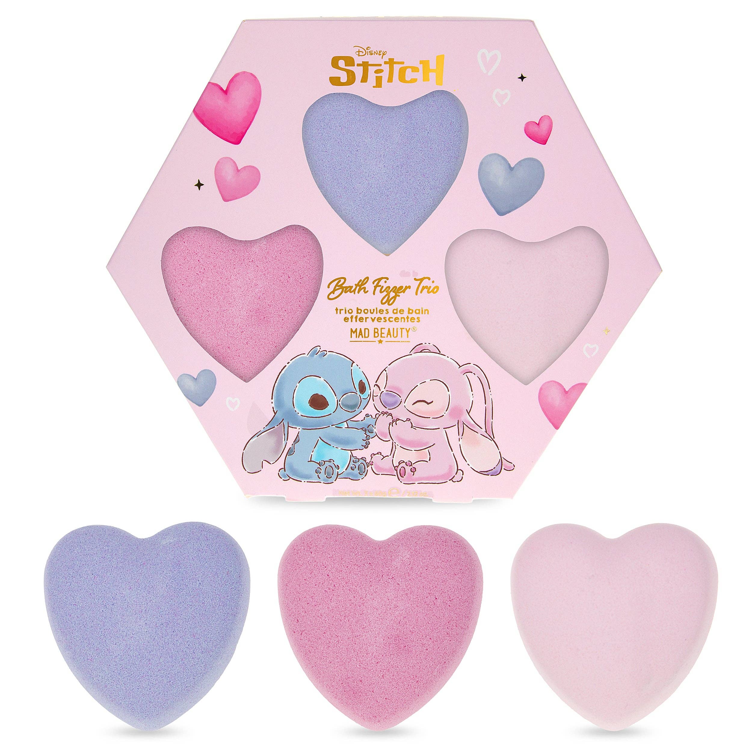 Trio de Bombes de Bain I Heart Stitch
