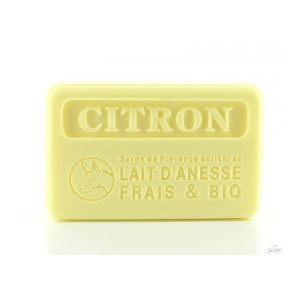 Citron - Savon français au lait d'ânesse bio 100g