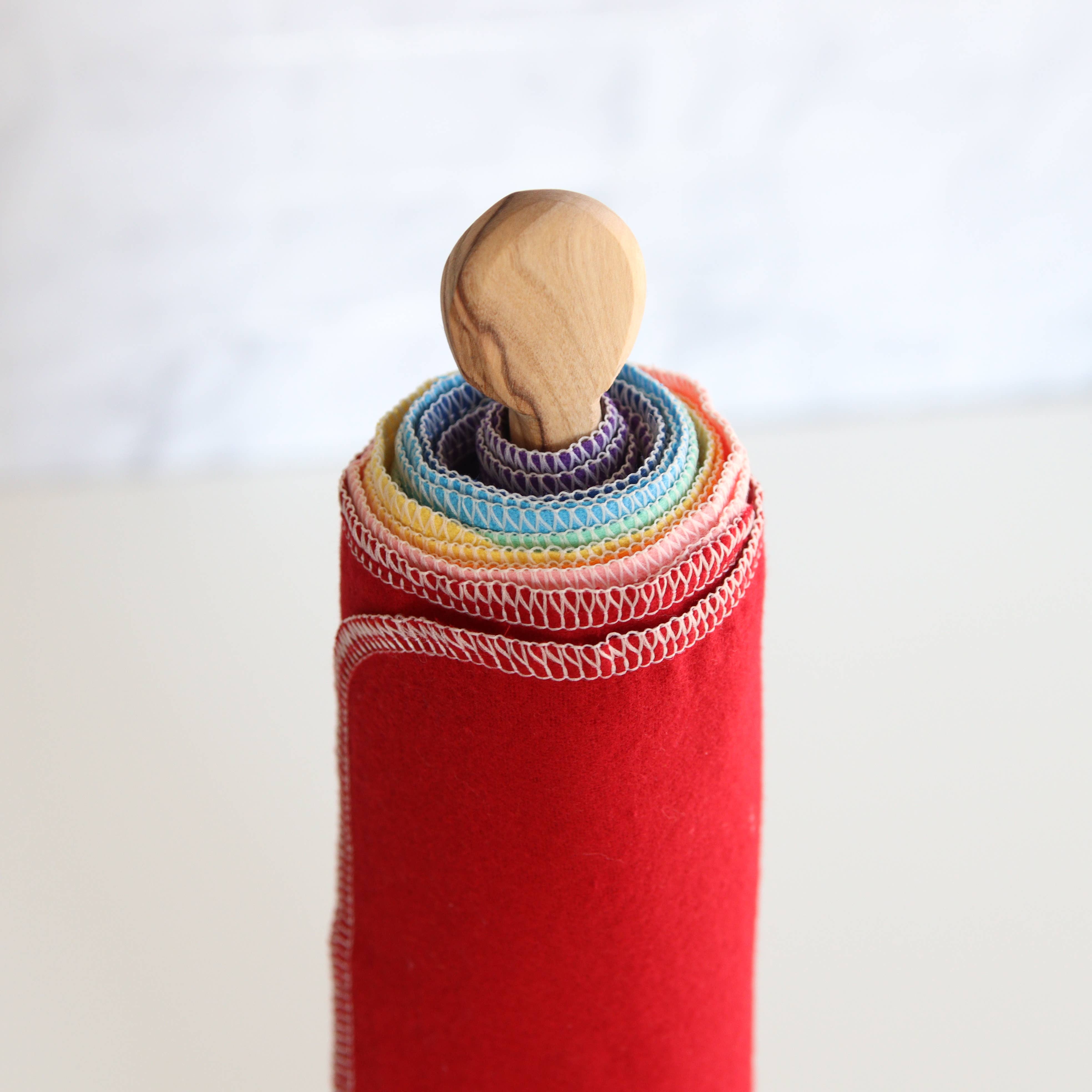 Pas de papier - Serviettes - Arc-en-ciel