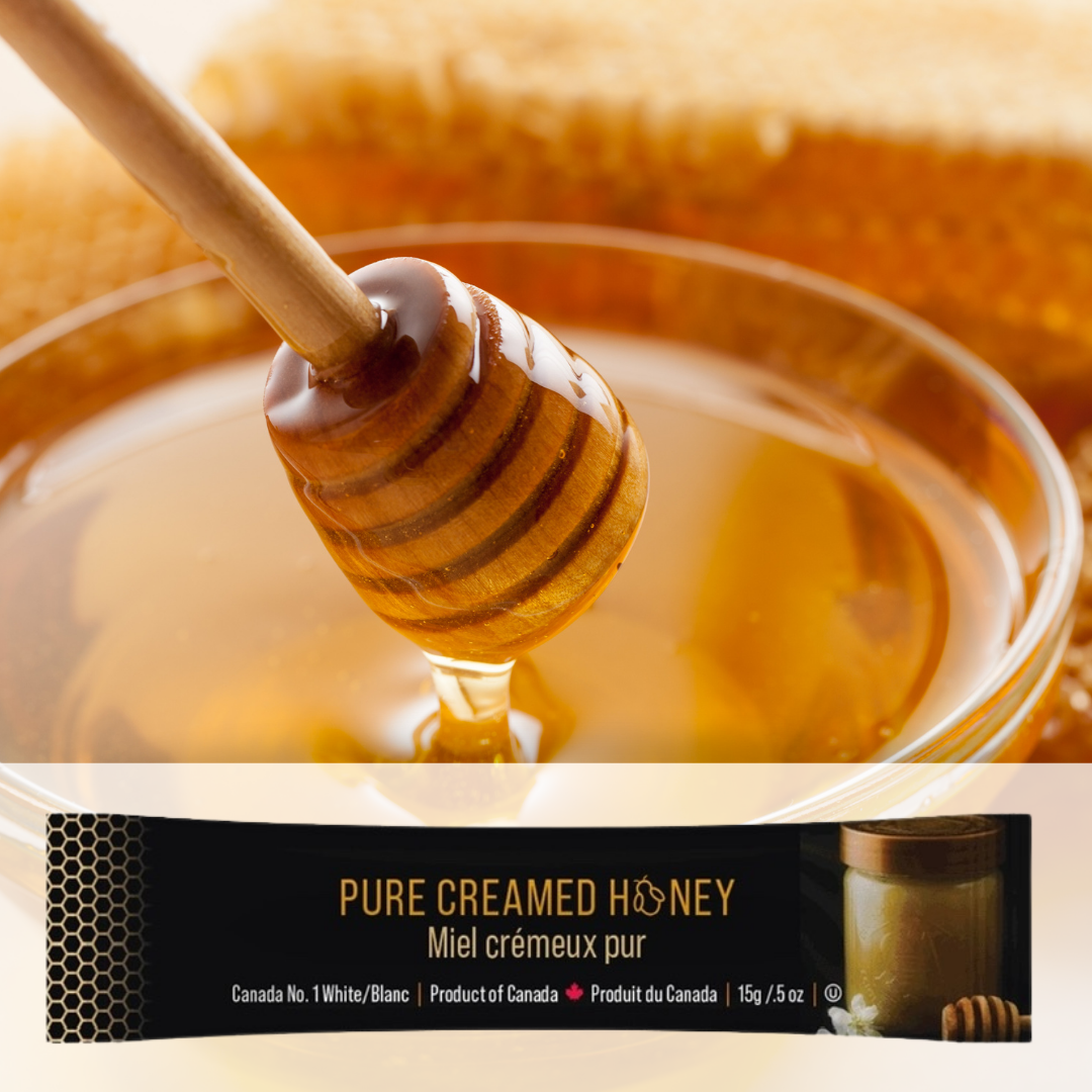 Pack Mini Squeeze Honey - Miel pur crémeux - OU Kosher