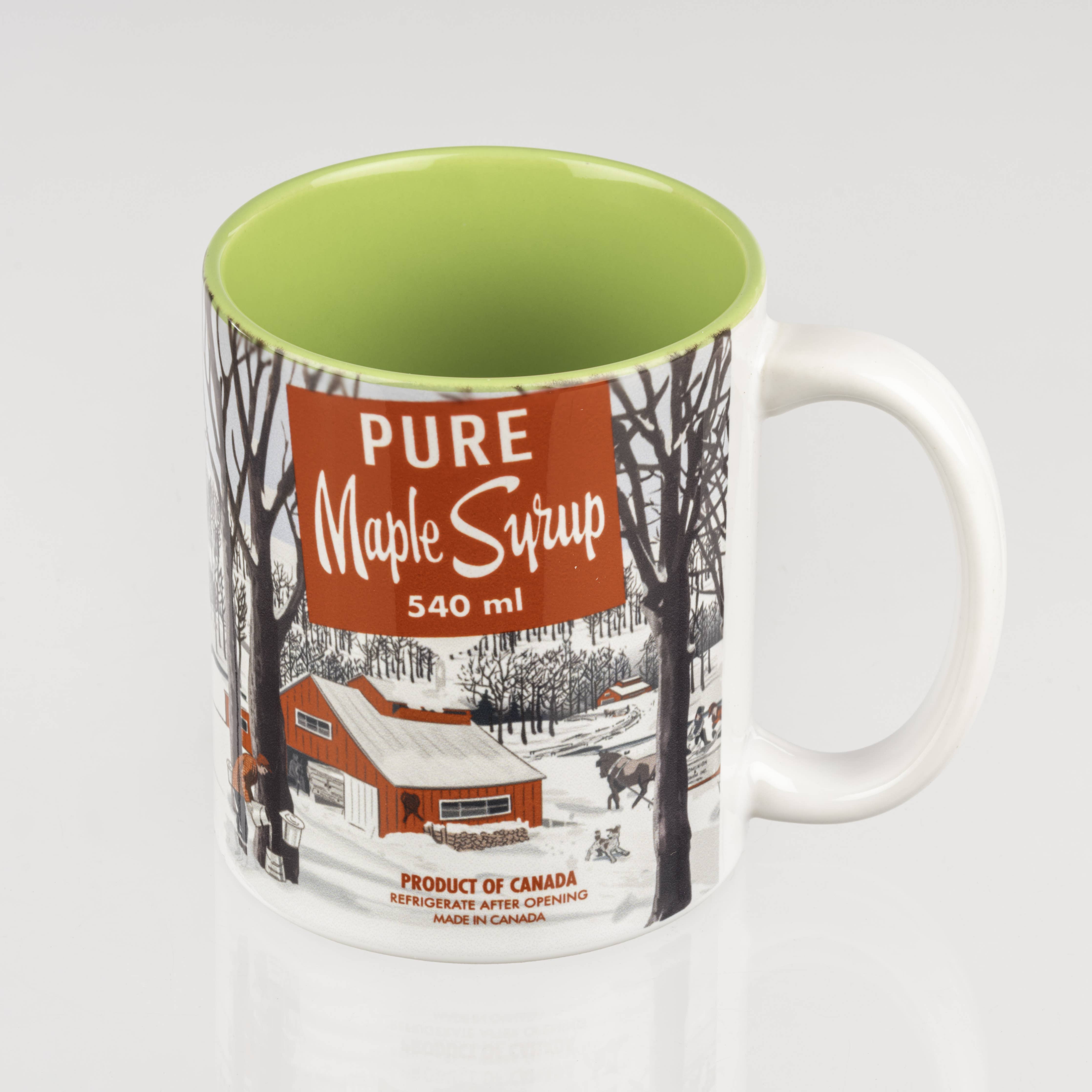 Mug en céramique au sirop d'érable pur