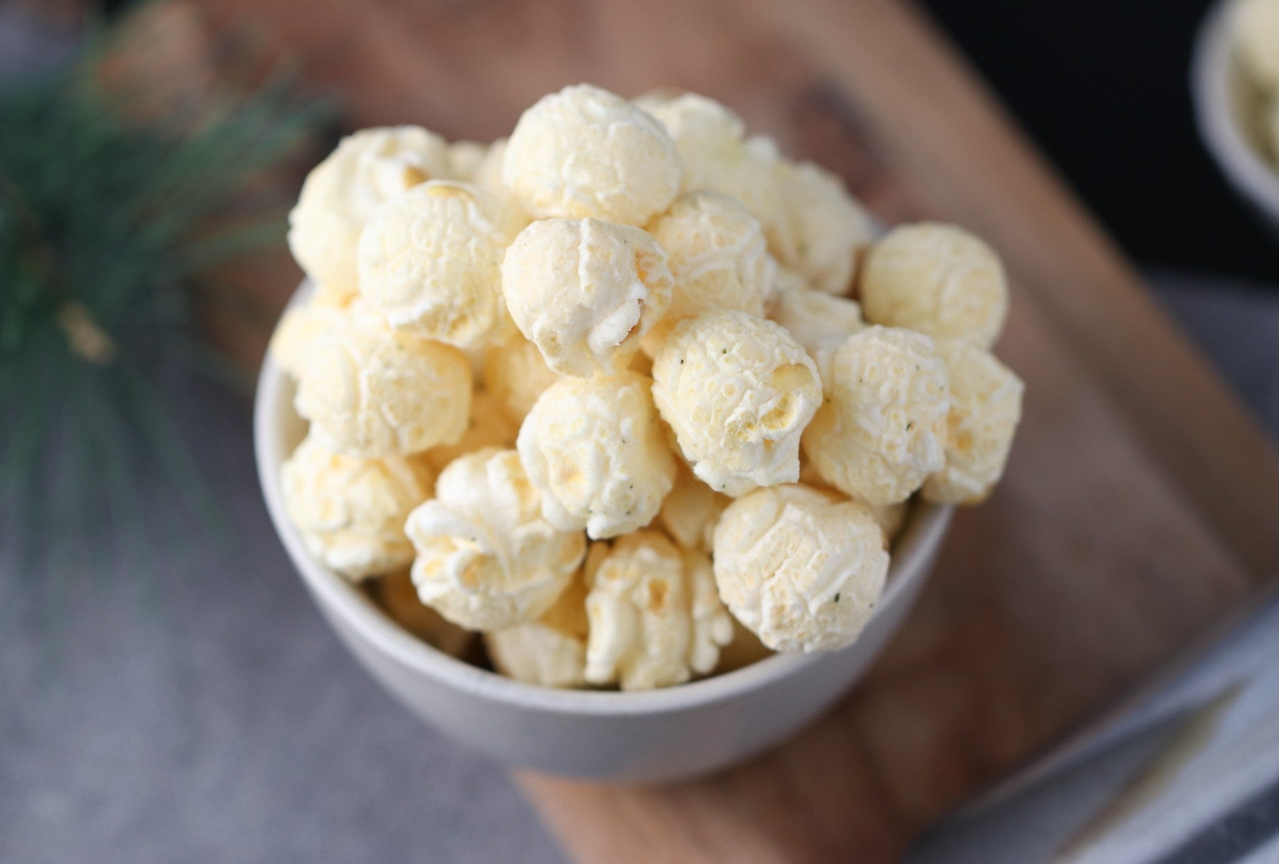 Garlic Parmesan Popcorn