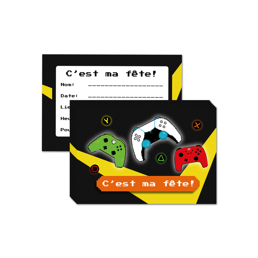 Cartons d’invitation pour fête