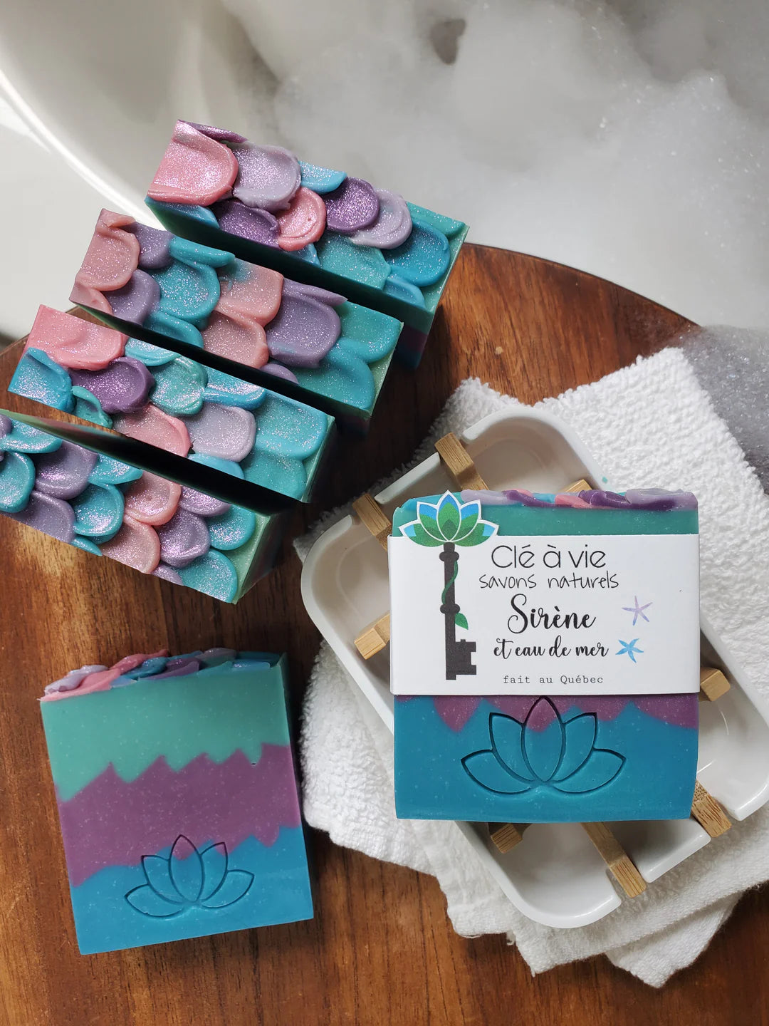 Mermaid soap