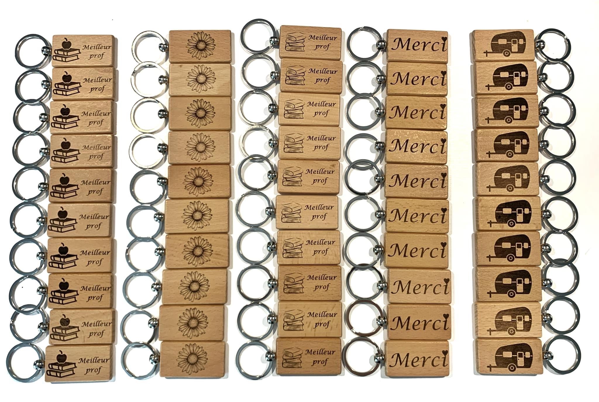 Porte-clés personnalisés