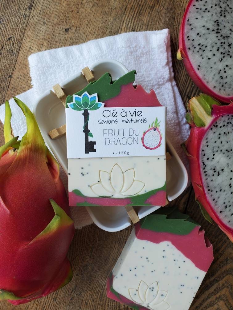 Dragon fruit soap