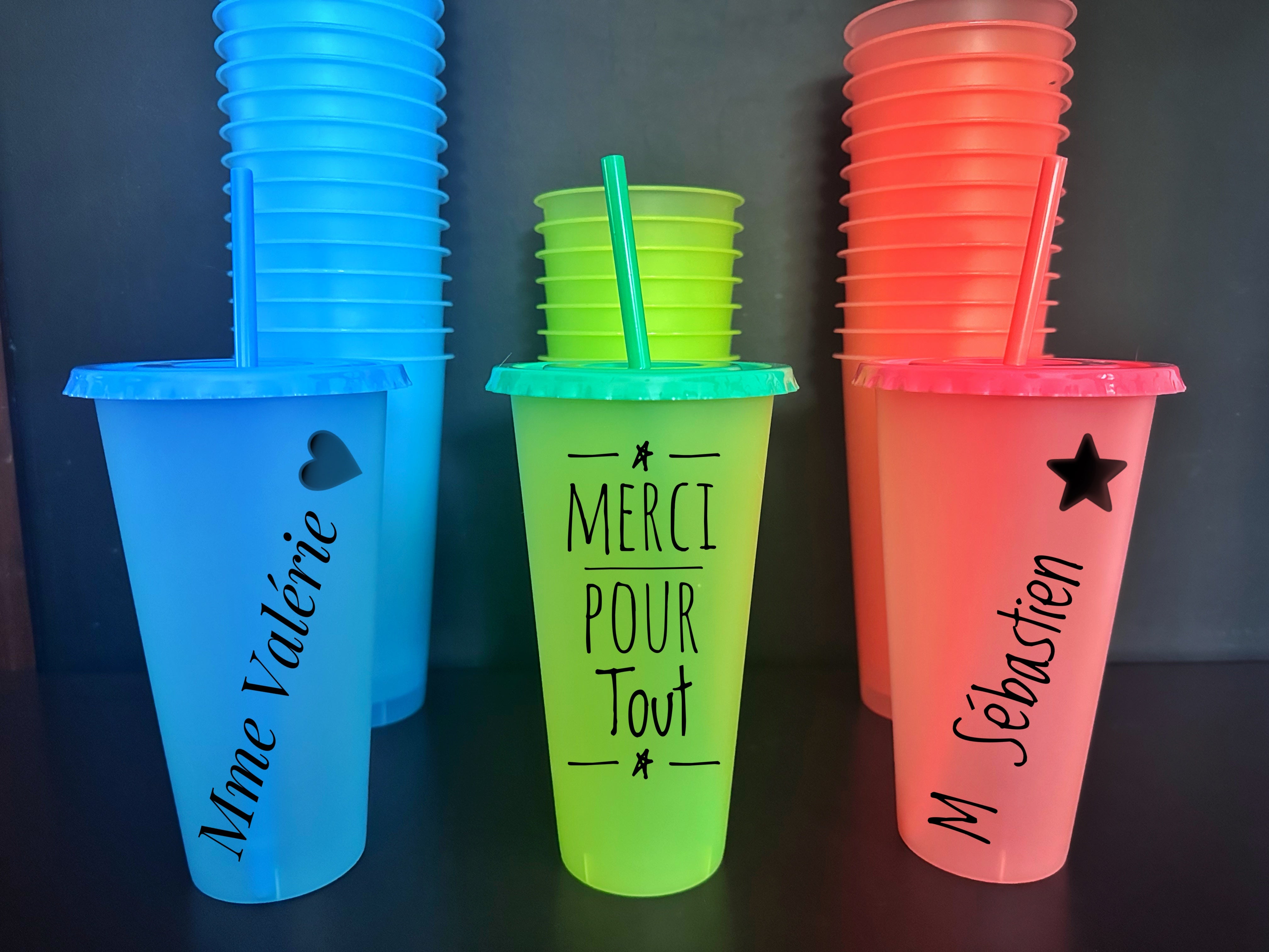 Verres qui change de couleur