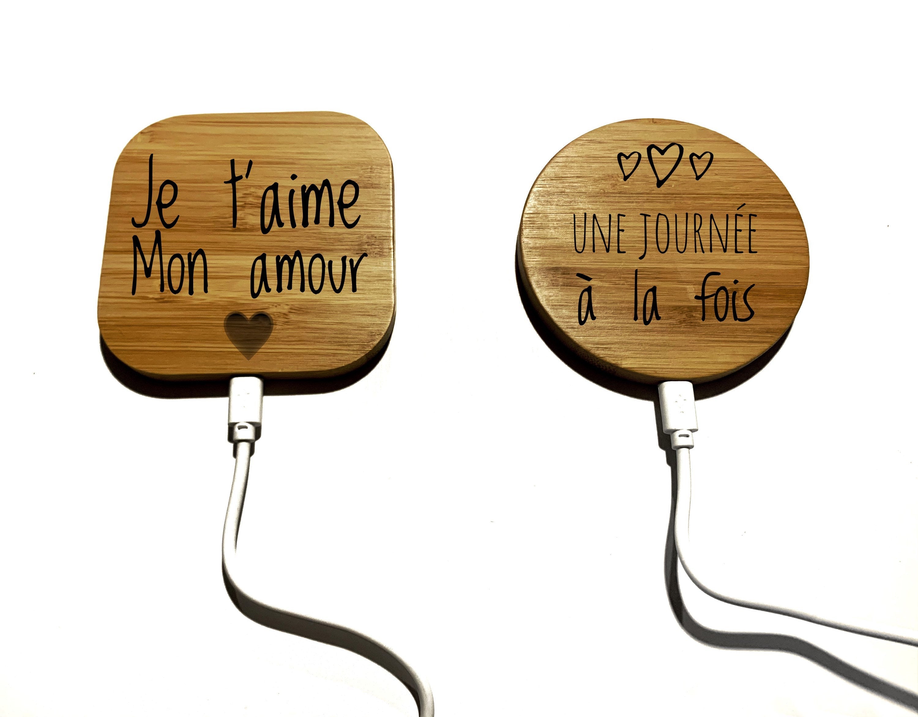 Chargeur sans fil personnalisé