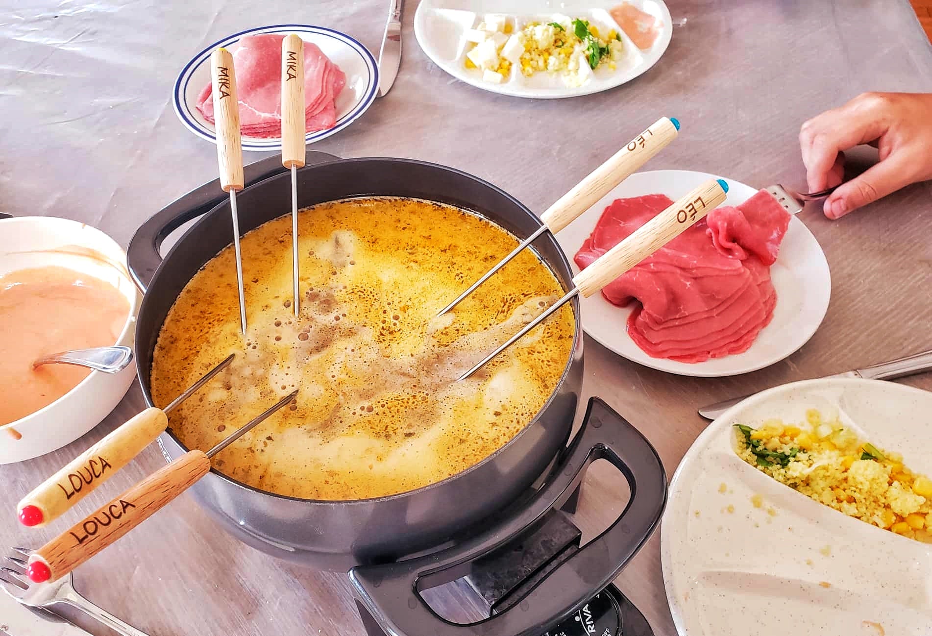 Fondue forks
