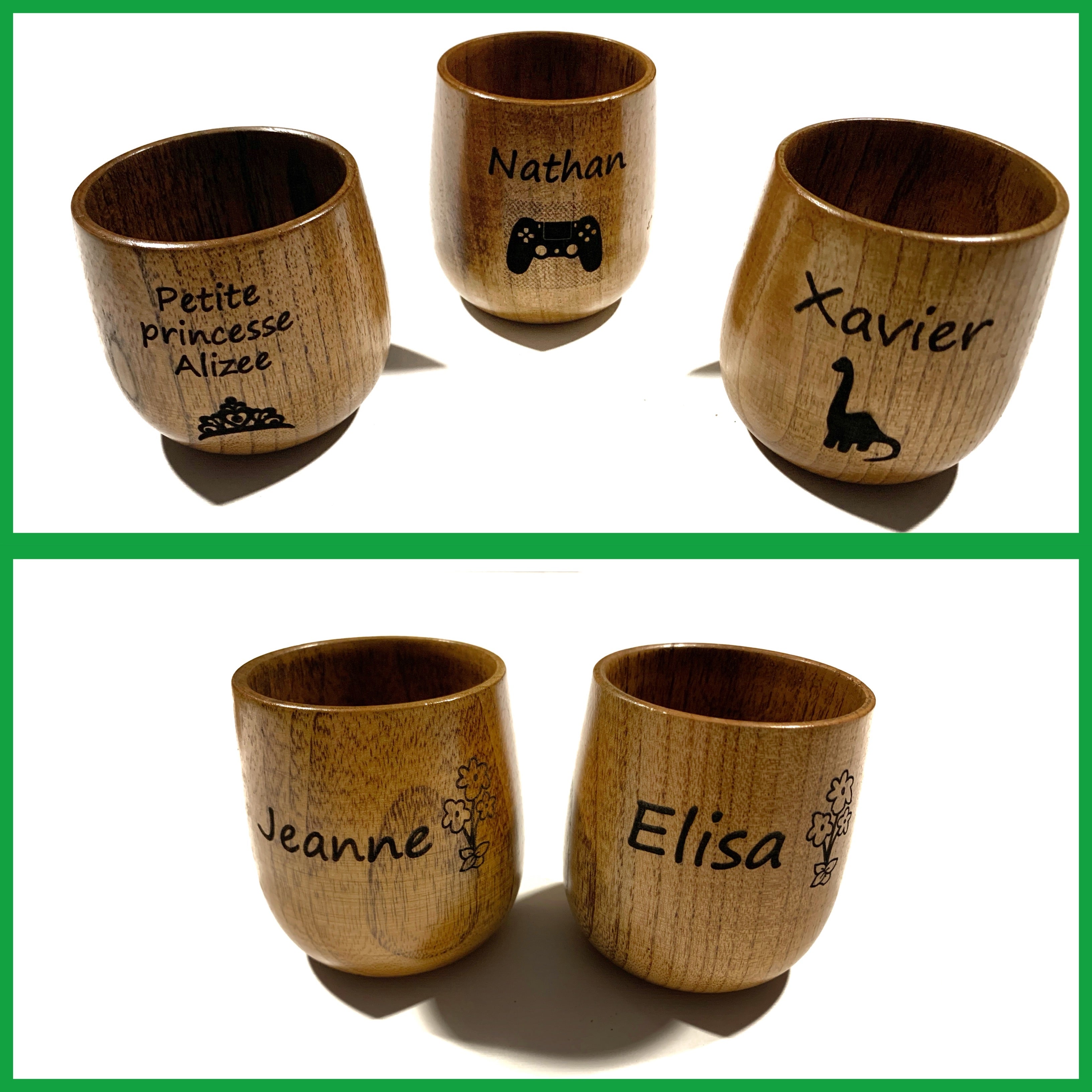 Wooden glass