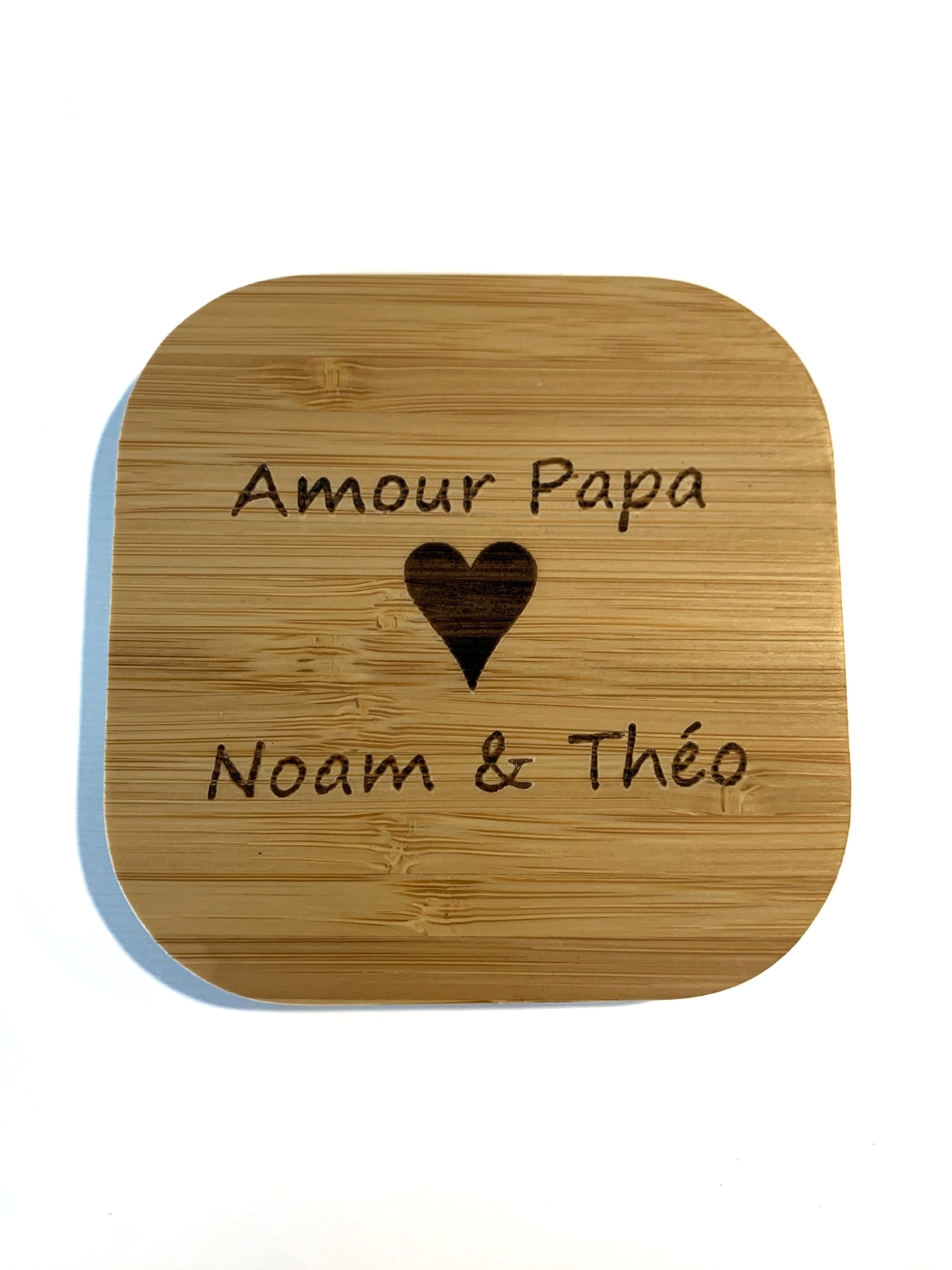 Chargeur sans fil personnalisé