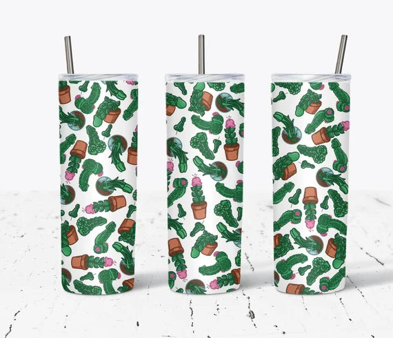 Bouteille coquine cactus