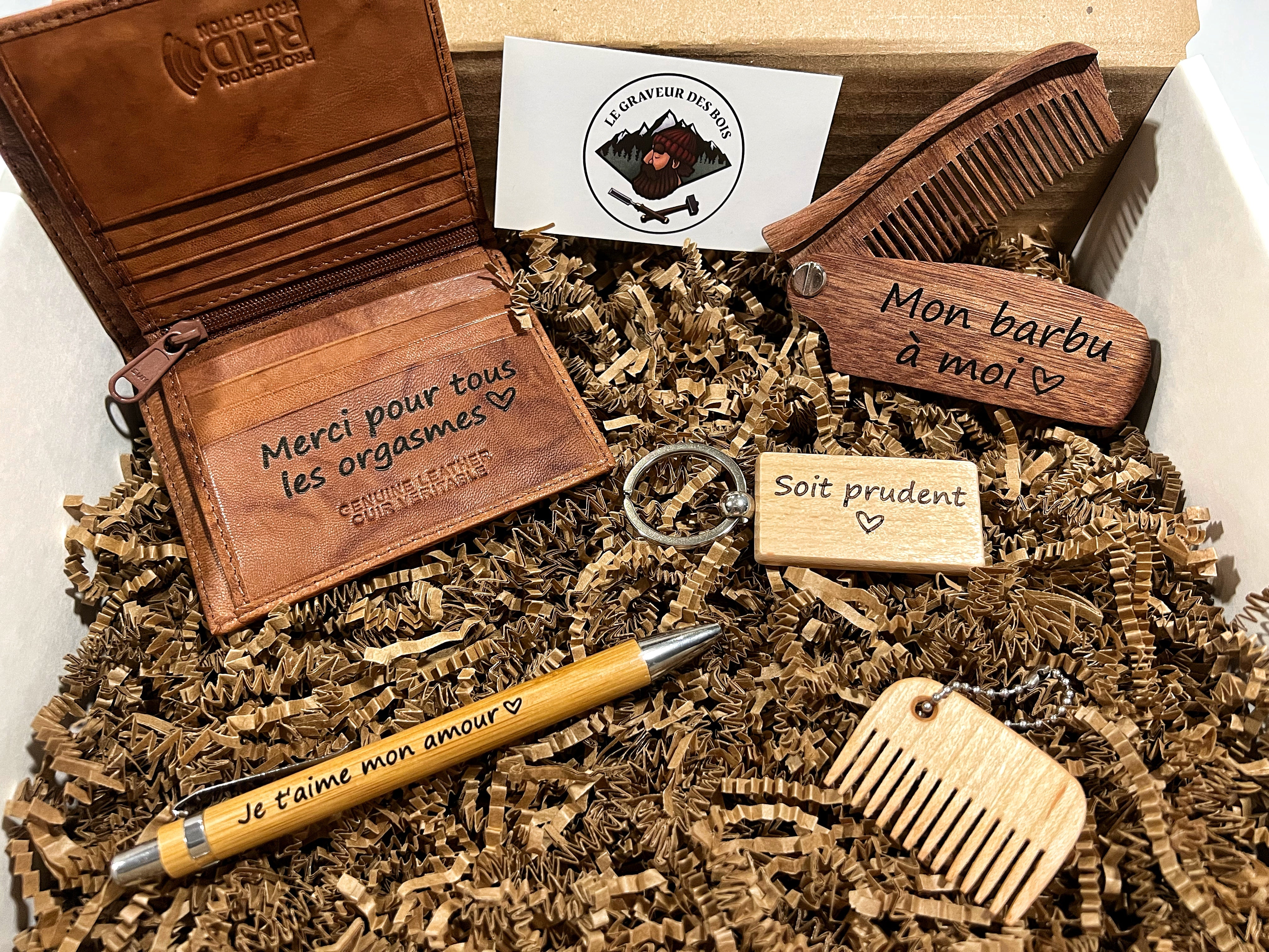 Bearded gift box