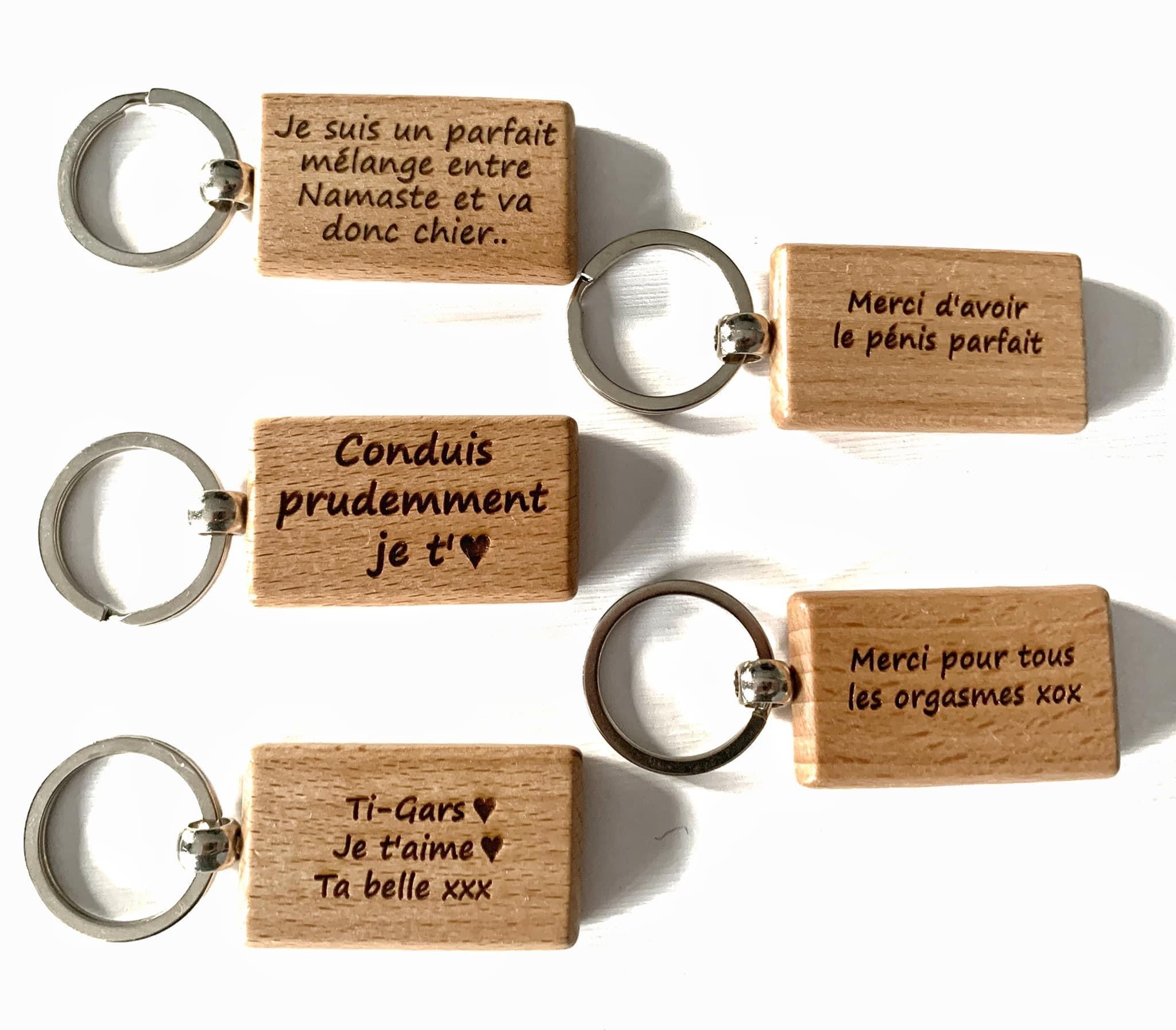 Porte-clés personnalisés