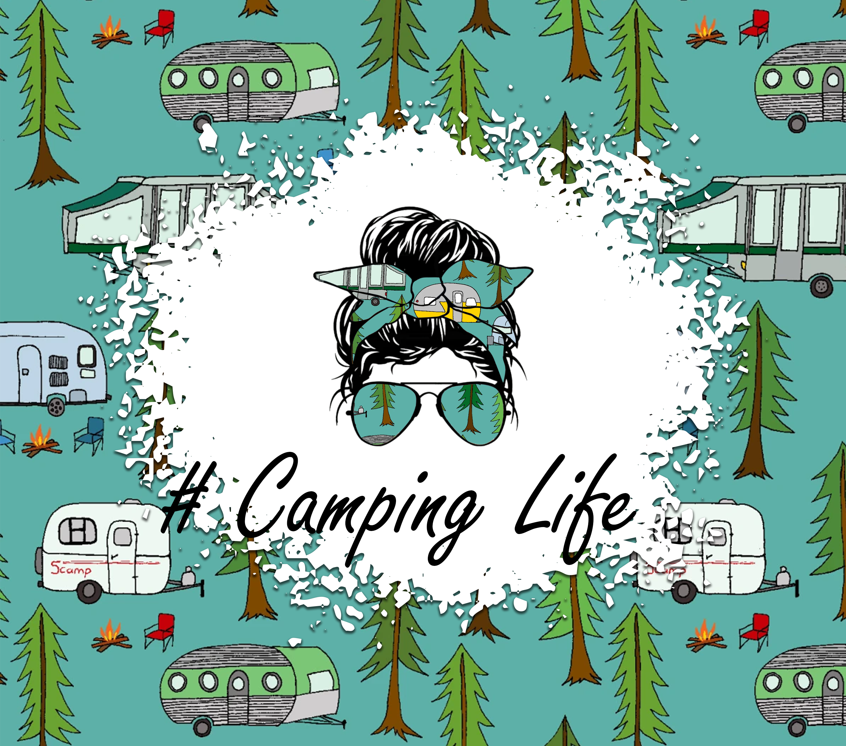 Bouteille « tumbler » 20oz camping