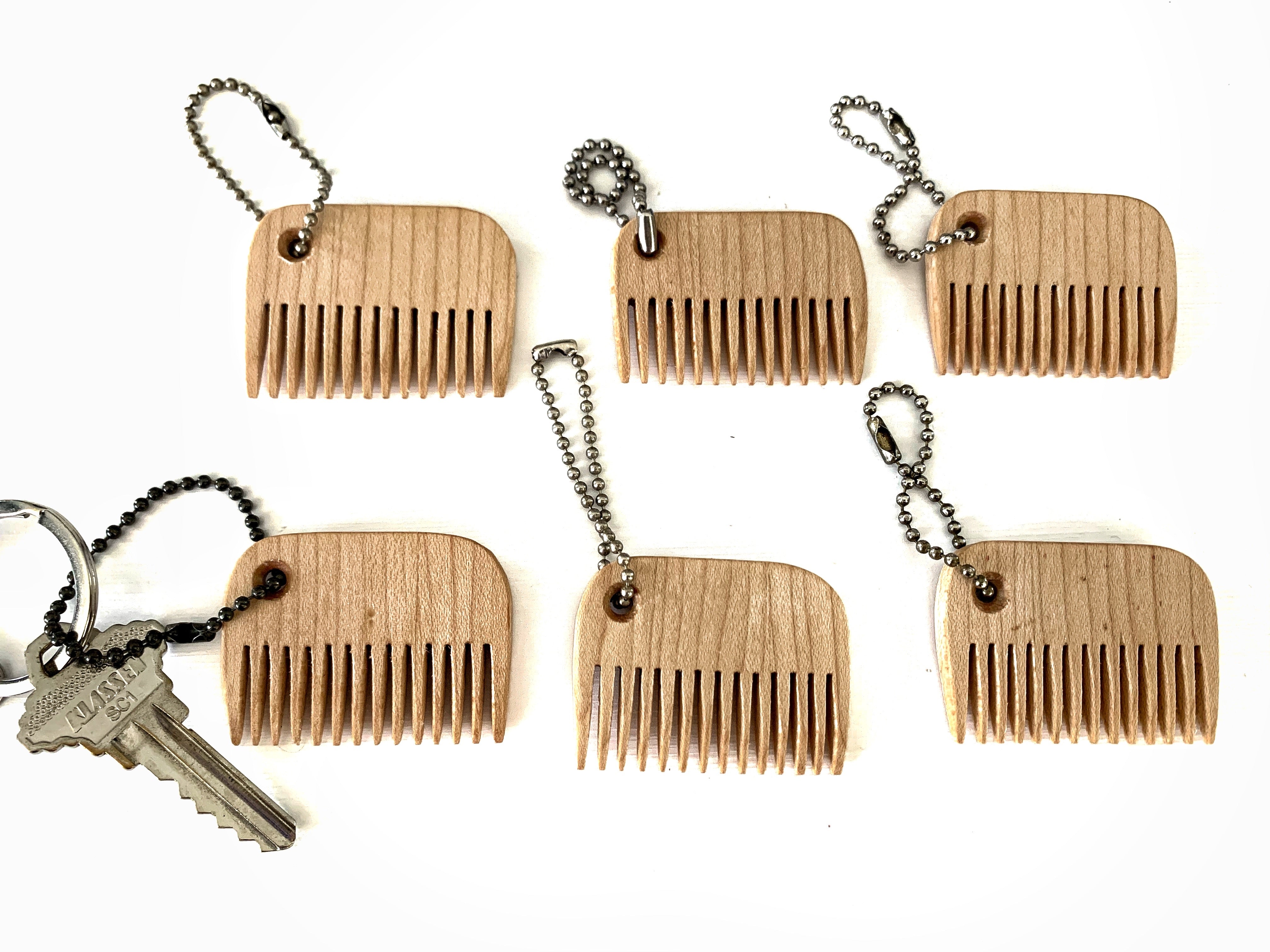 Mini comb keychain