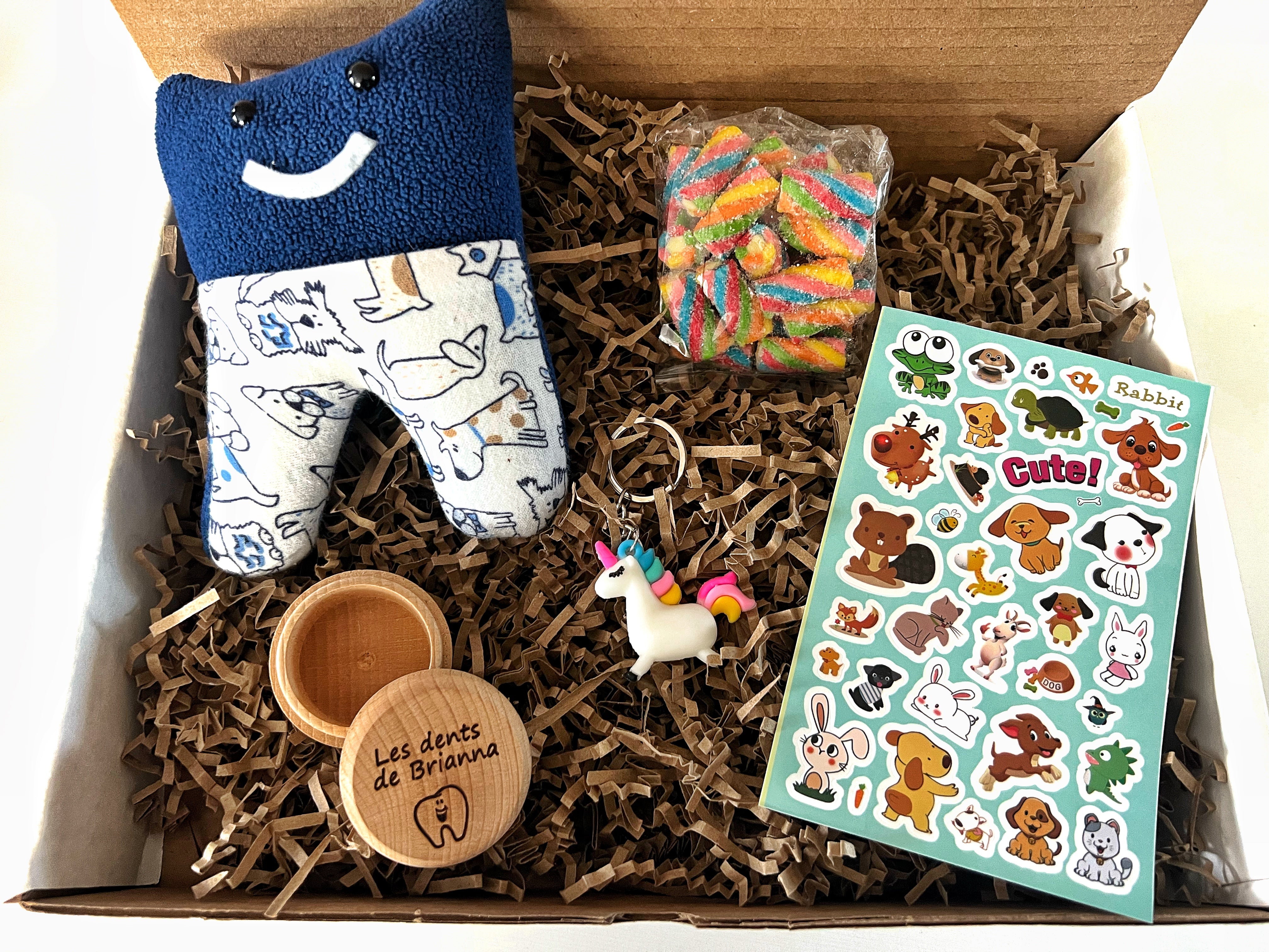 Gift box for little teeth