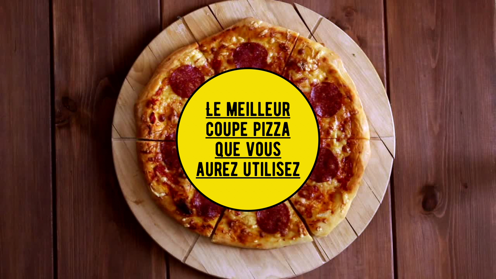 Couteau à pizza